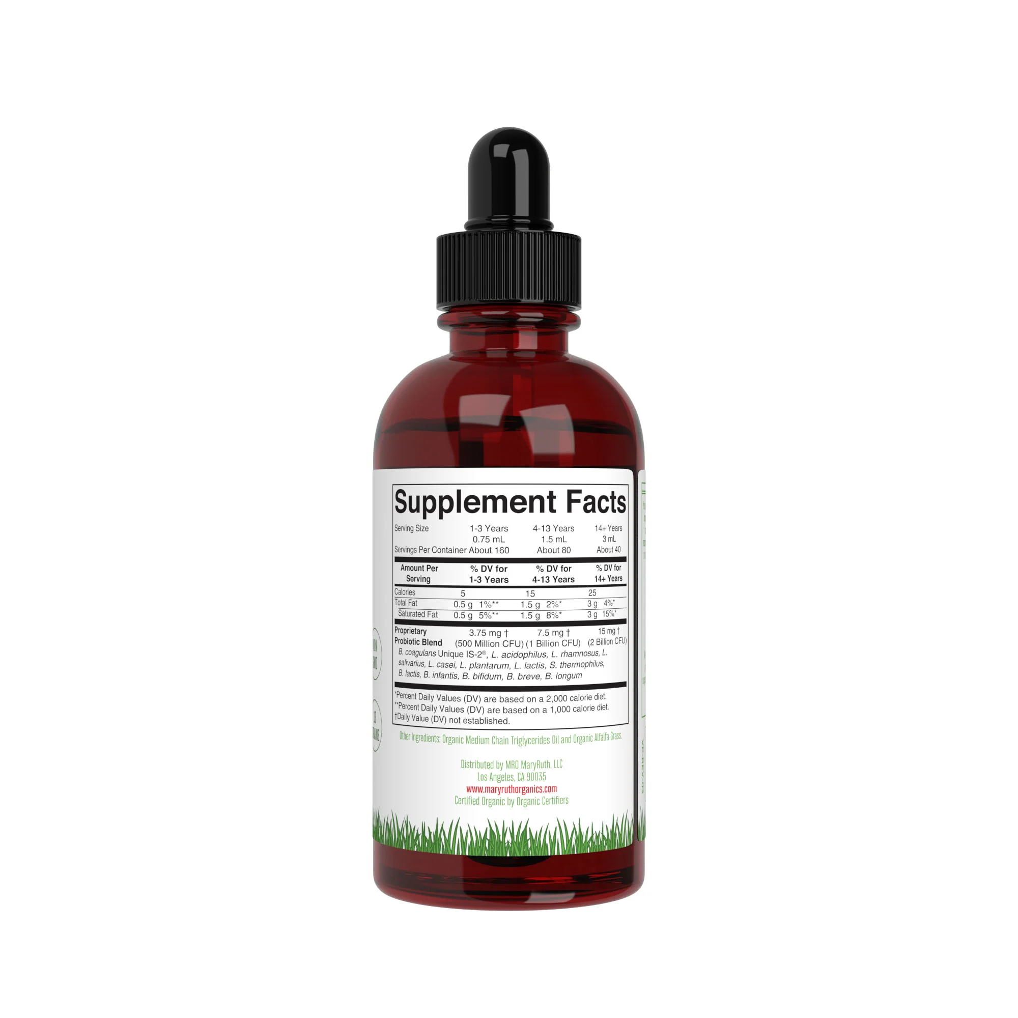 MaryRuth's Probiotic Drops (Unflavoured) 118ml - Image 4