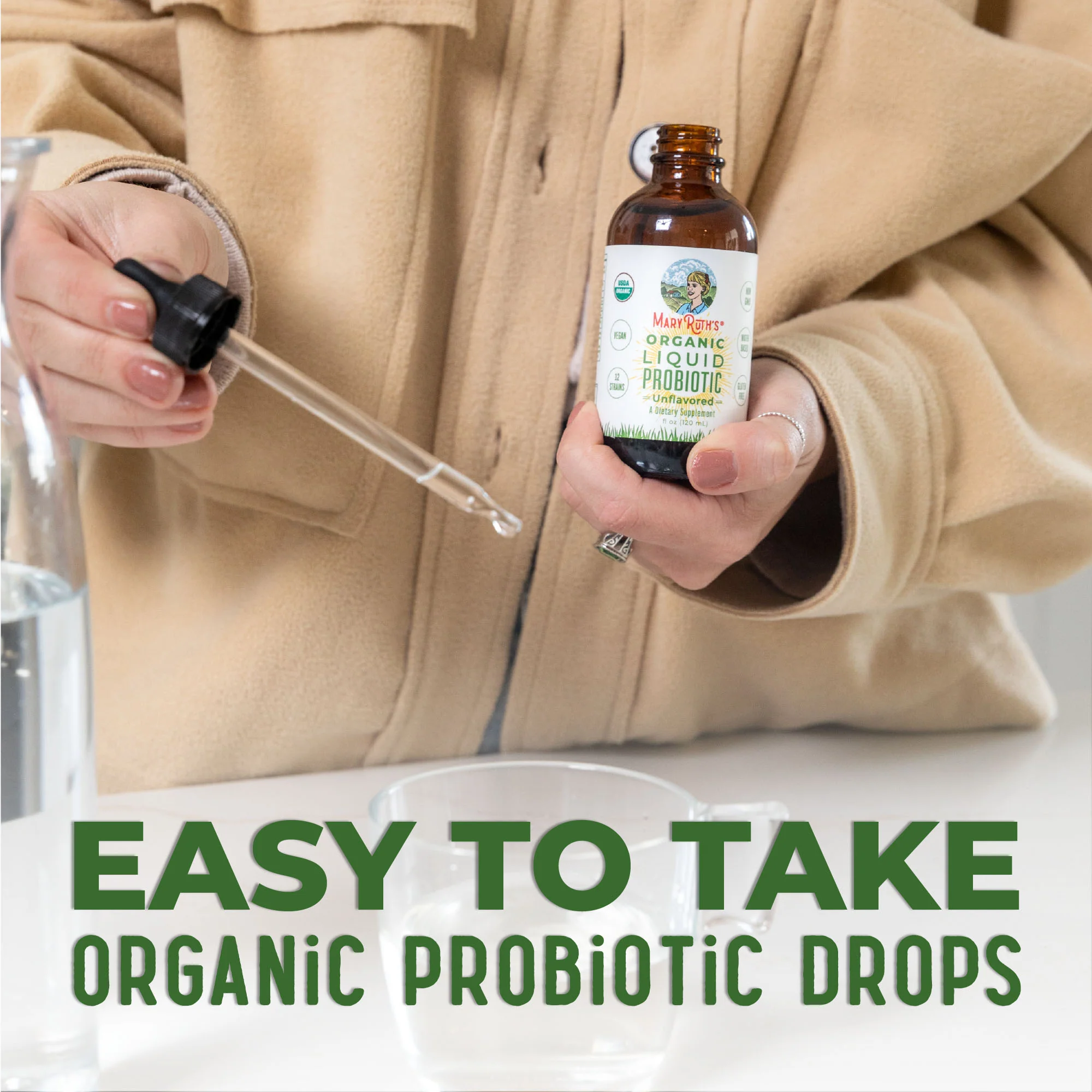 MaryRuth's Probiotic Drops (Unflavoured) 59ml - Image 5
