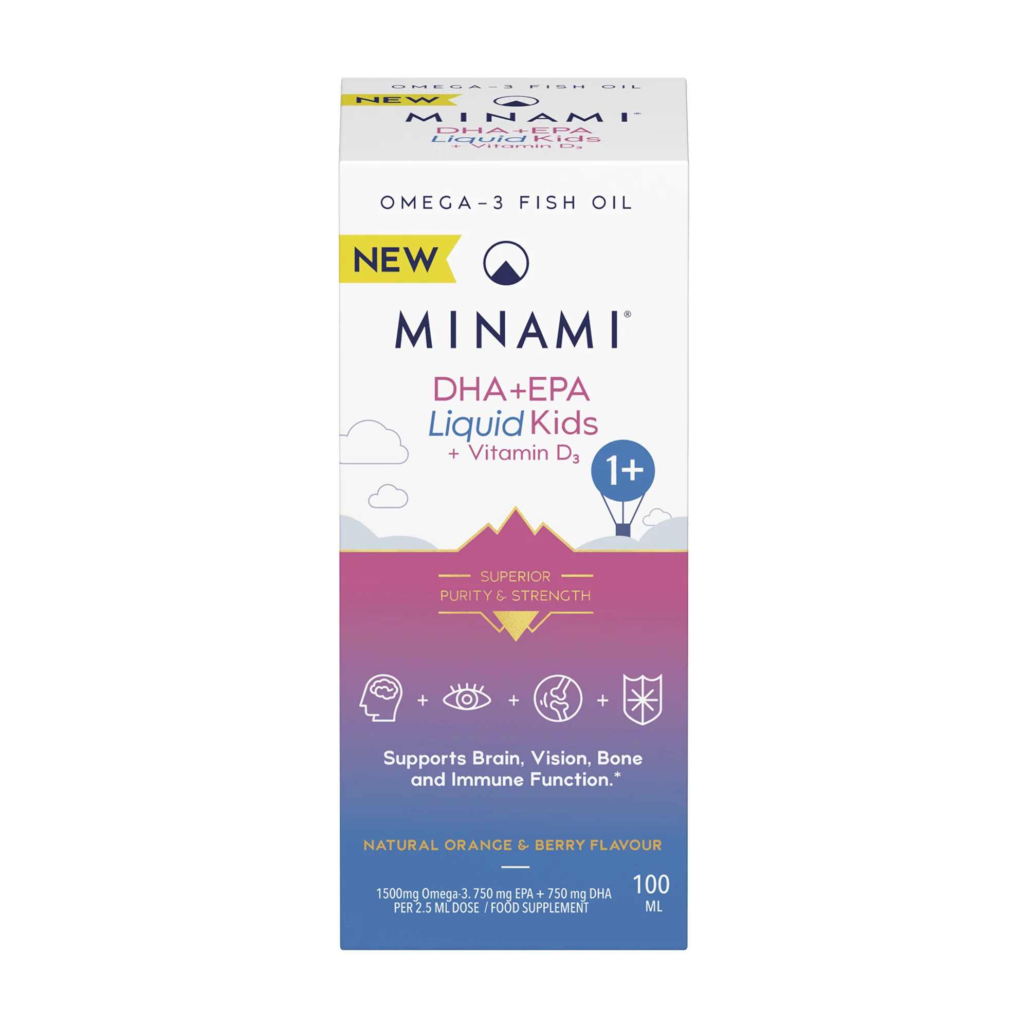 Minami Kids Liquid 1+ 100ml