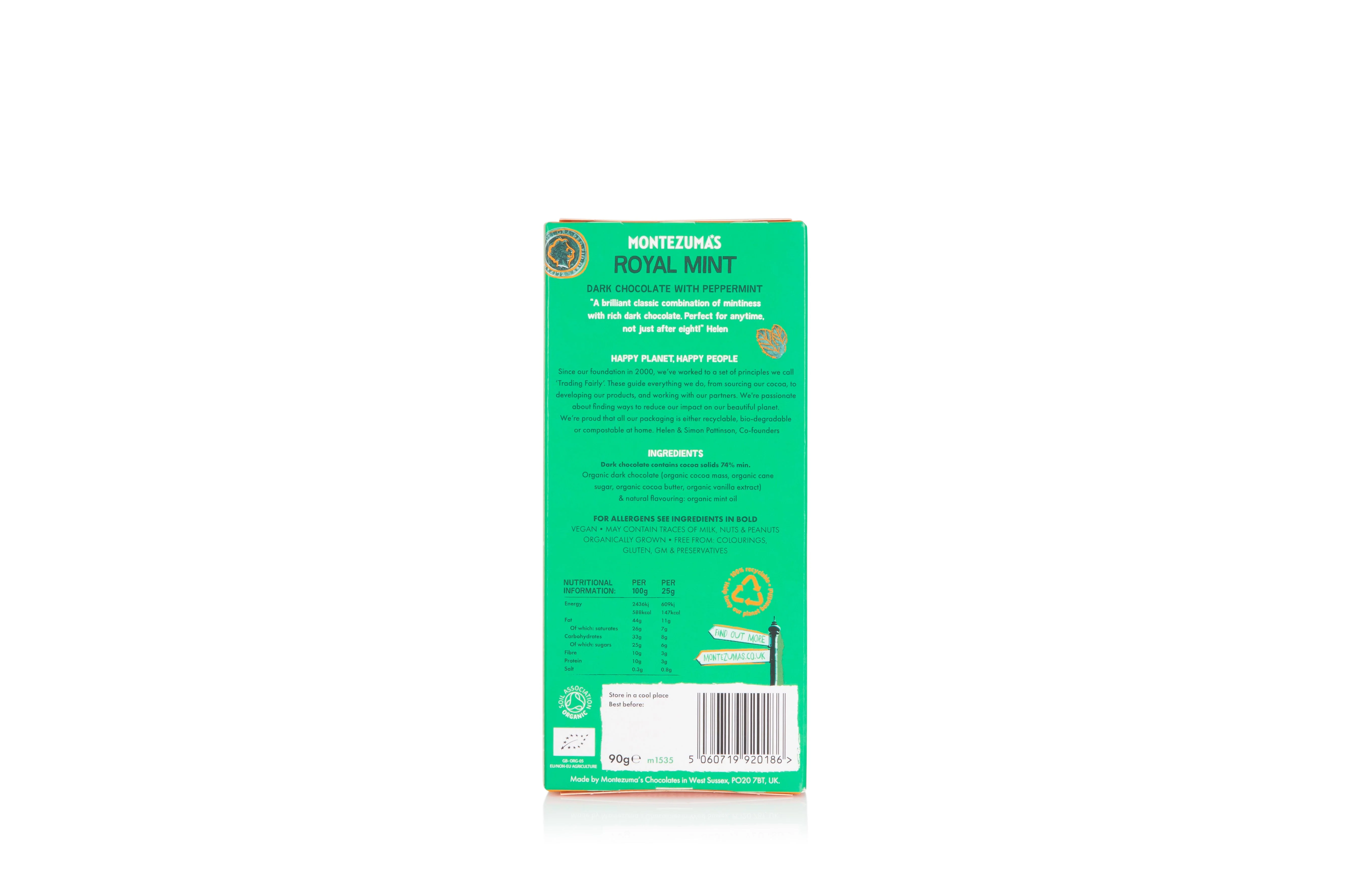 Montezuma's Royal Mint Bar 90g - Image 3