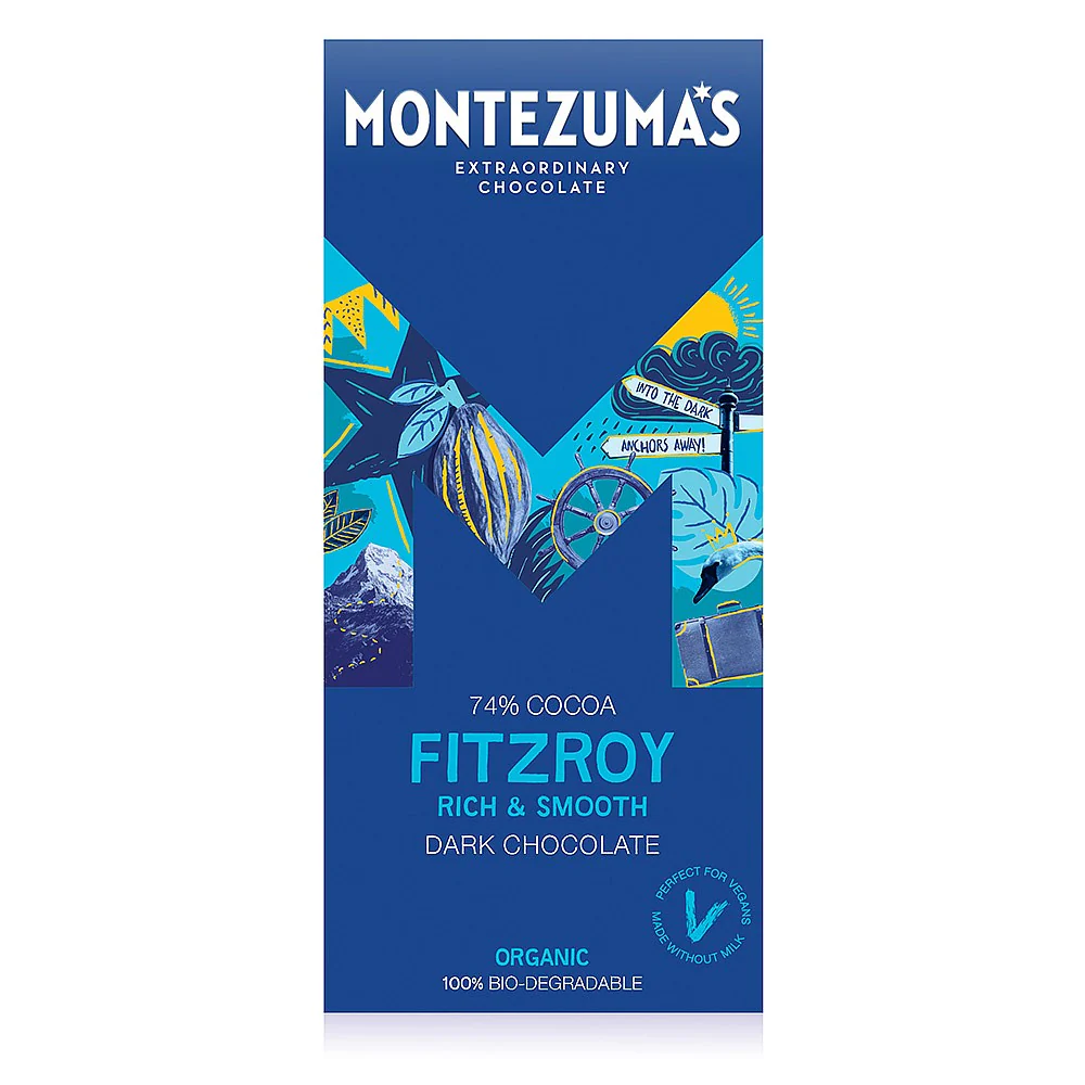 Montezuma's Very Dark Bar 90g - Image 2