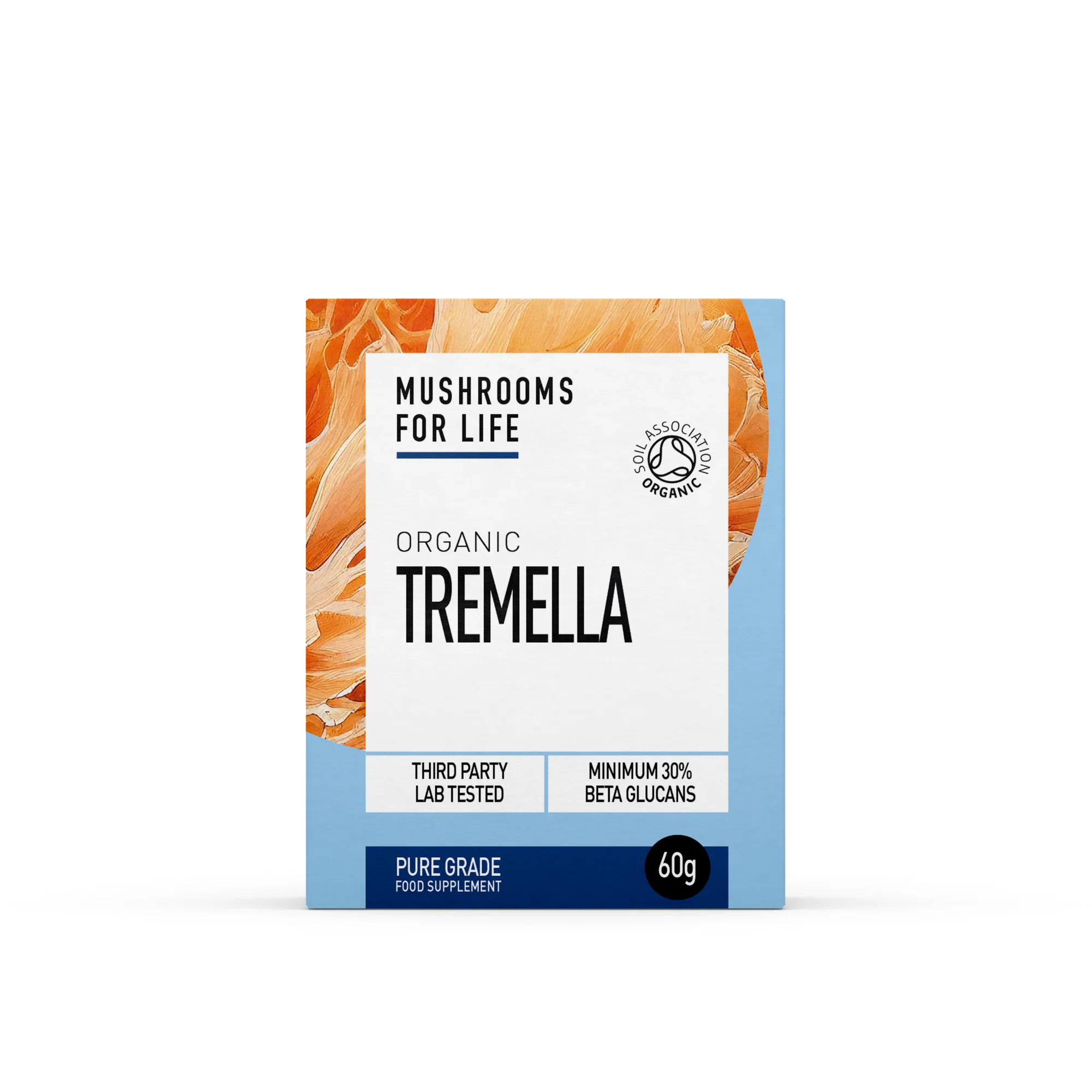 Mushrooms4Life Snow Fungus Powder - Amber Glass 60g