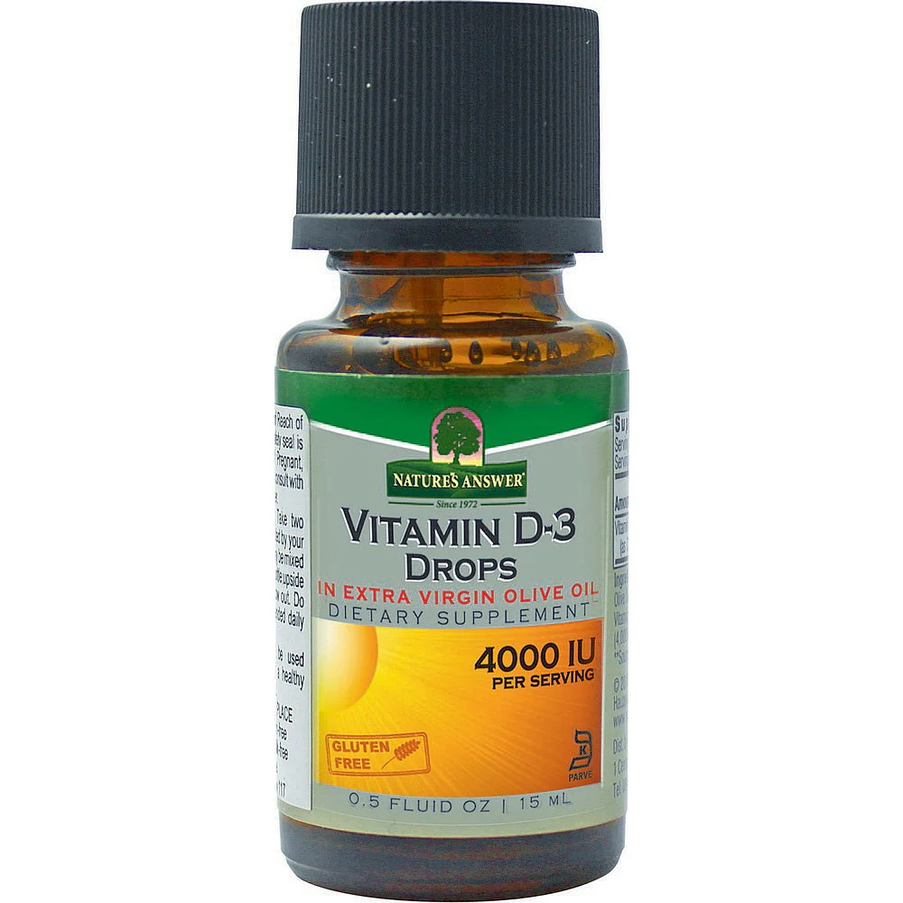 Nature's Answer Vitamin D3 Drops 15ml - Image 2