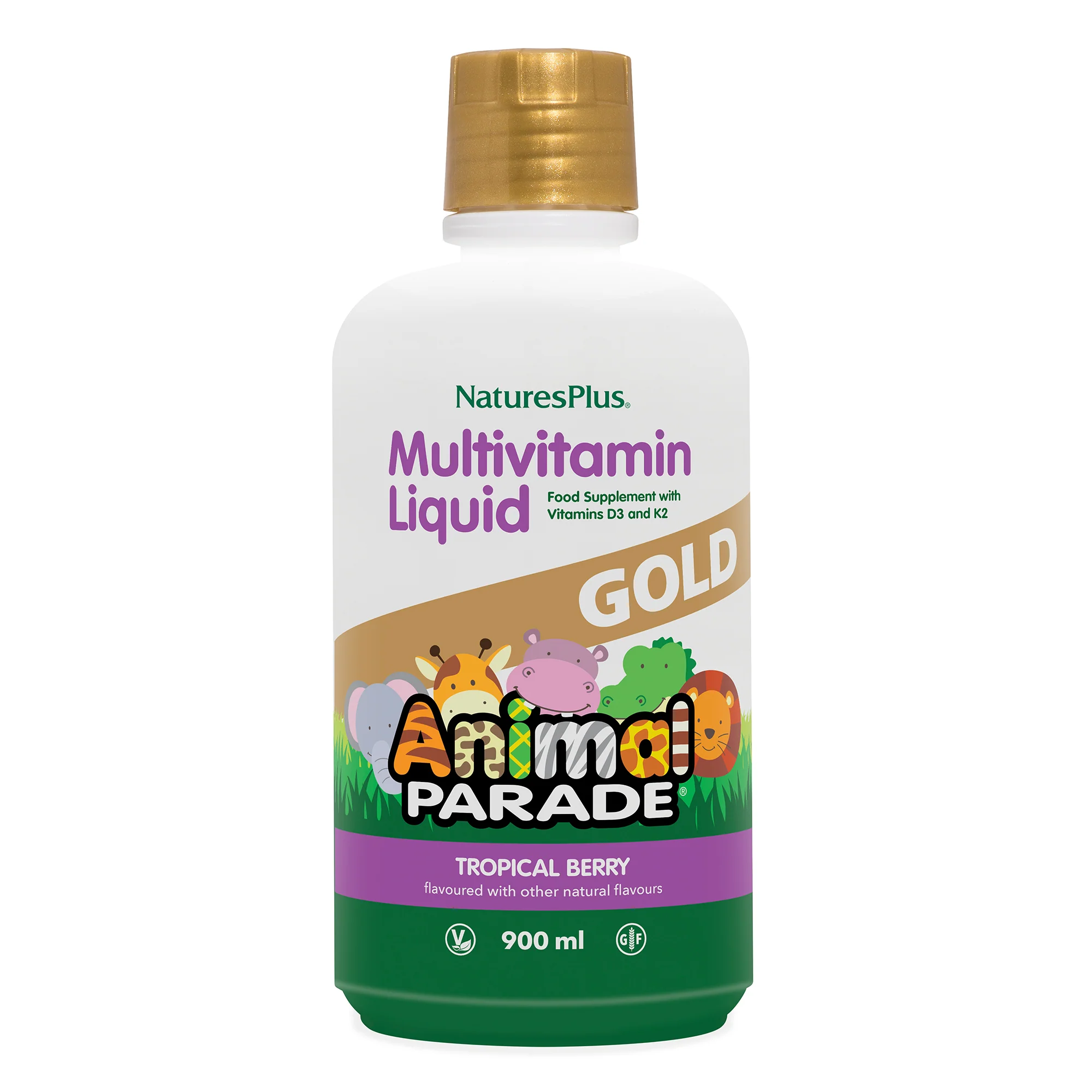 Nature's Plus Animal Parade GOLD Multivitamin Children’s Liquid 900 ml