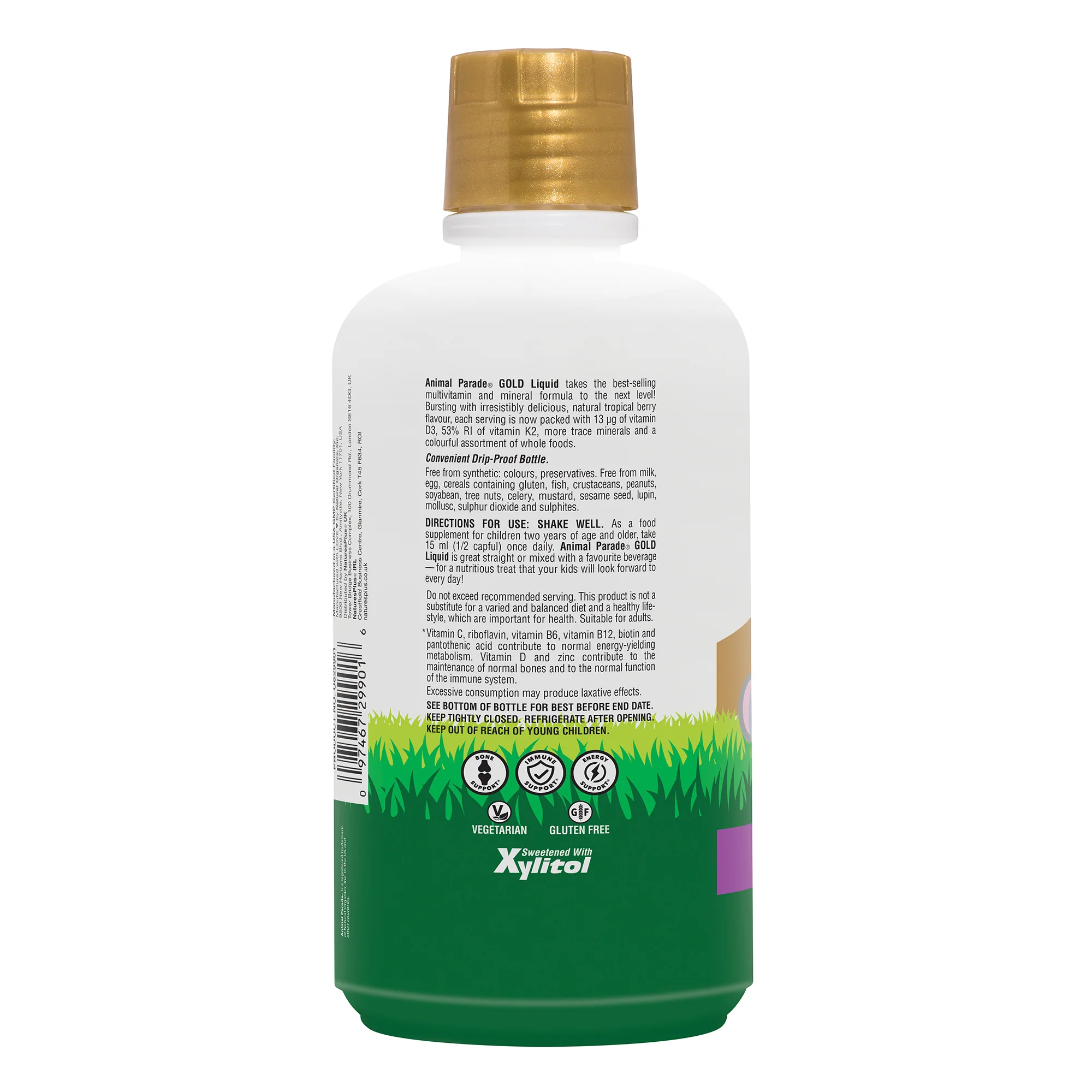 Nature's Plus Animal Parade GOLD Multivitamin Children’s Liquid 900 ml - Image 3