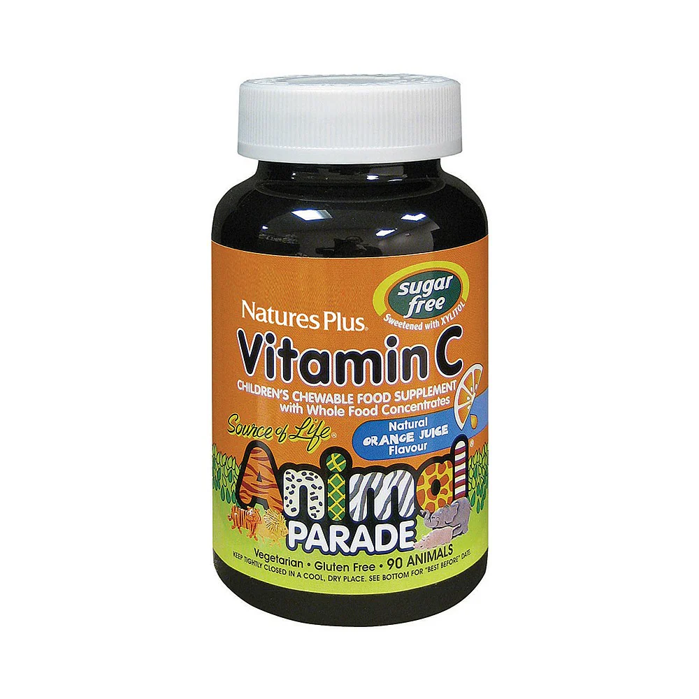 Nature's Plus Animal Parade Sugar Free Vit C Chewable 90 tabs