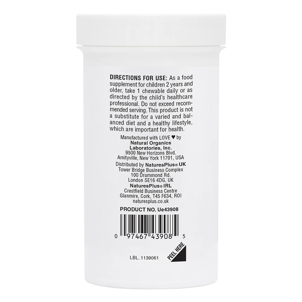NaturesPlus Gi Nutra Pro-Bio Kids 30 caps - Image 3