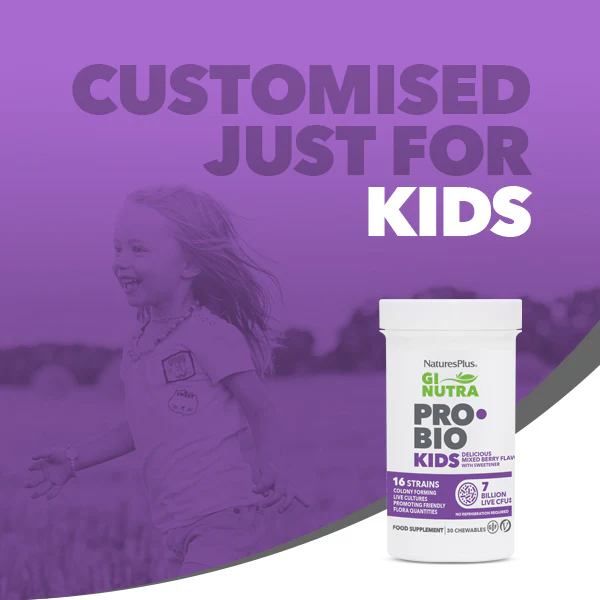 NaturesPlus Gi Nutra Pro-Bio Kids 30 caps - Image 4