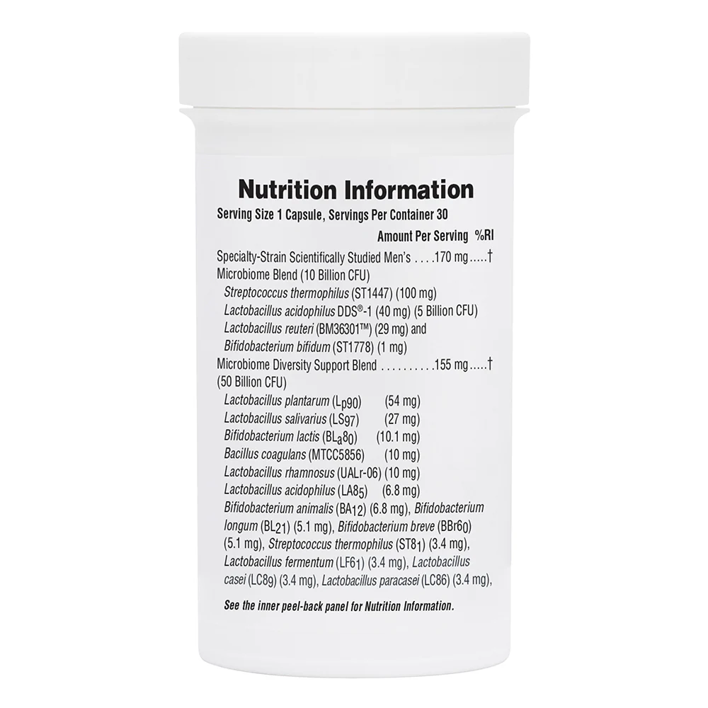 NaturesPlus Gi Nutra Pro-Bio Mens 30 caps - Image 2