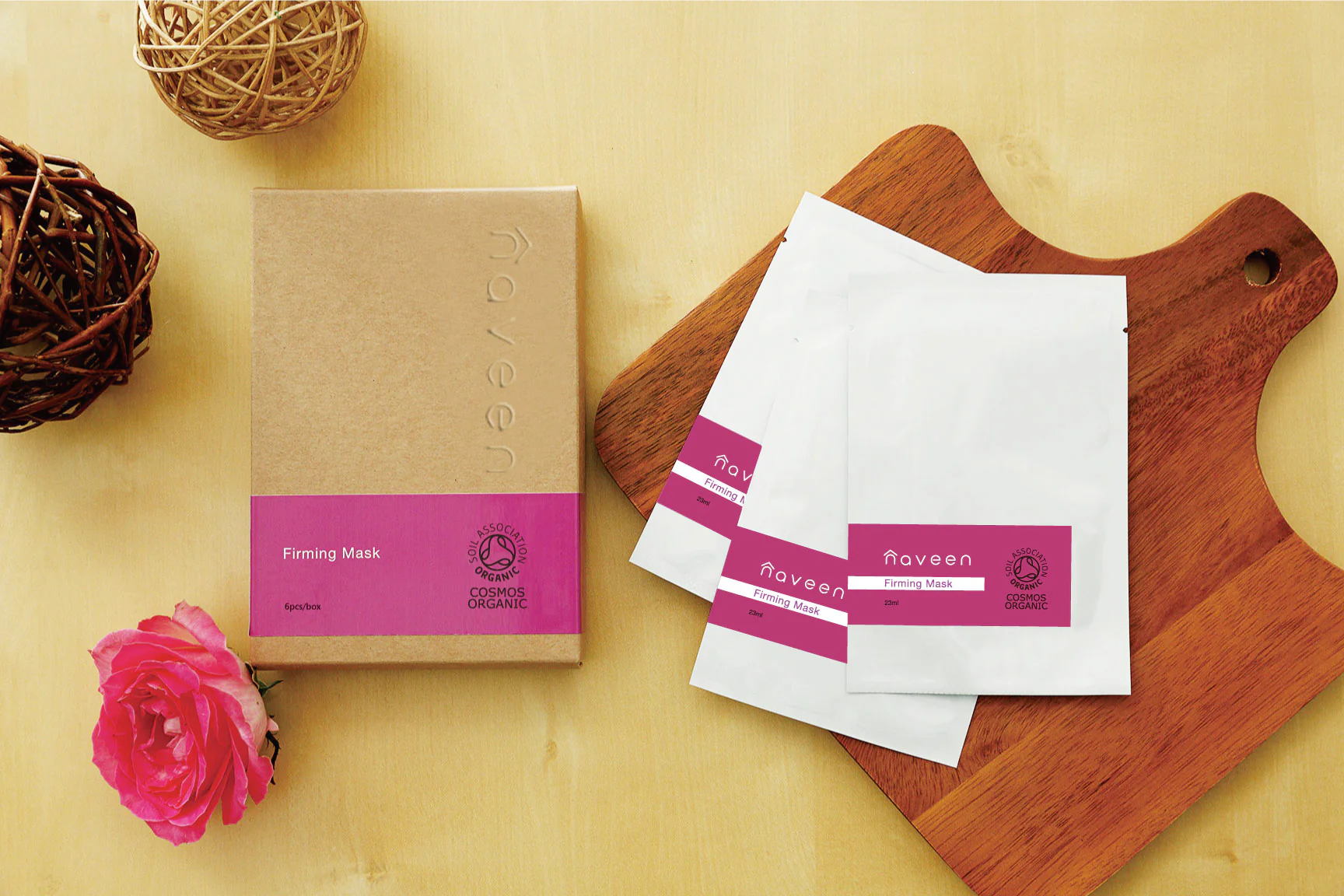 Naveen Firming Sheet Mask 3x23ml - Image 2