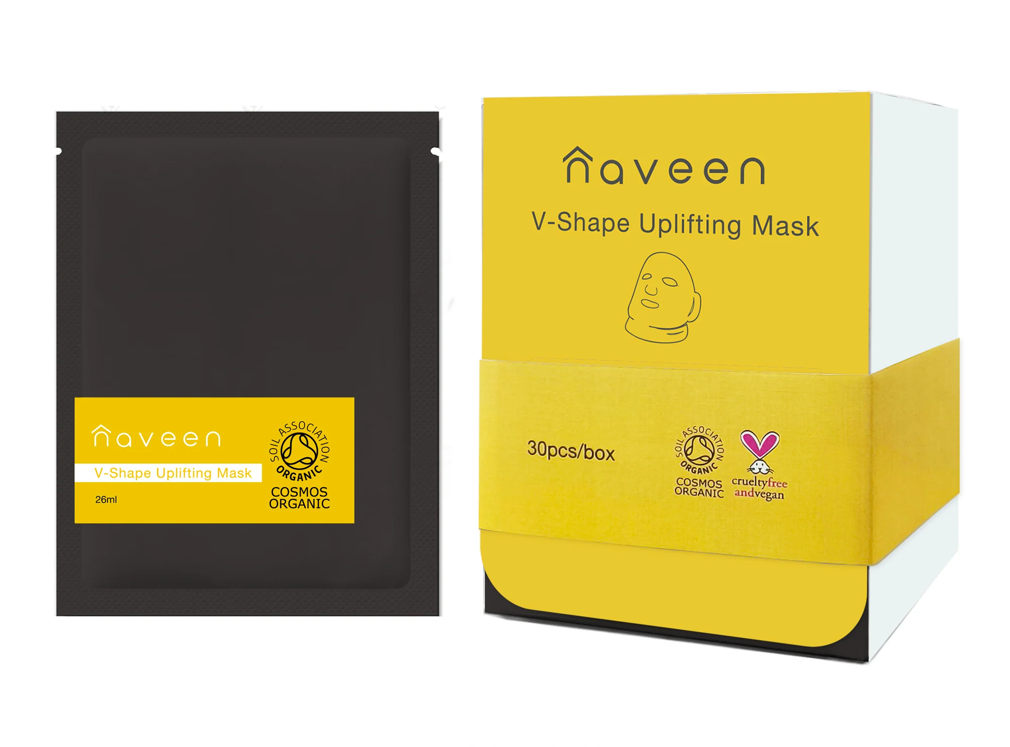 Naveen V-Shape Uplifting Sheet Mask 23ml