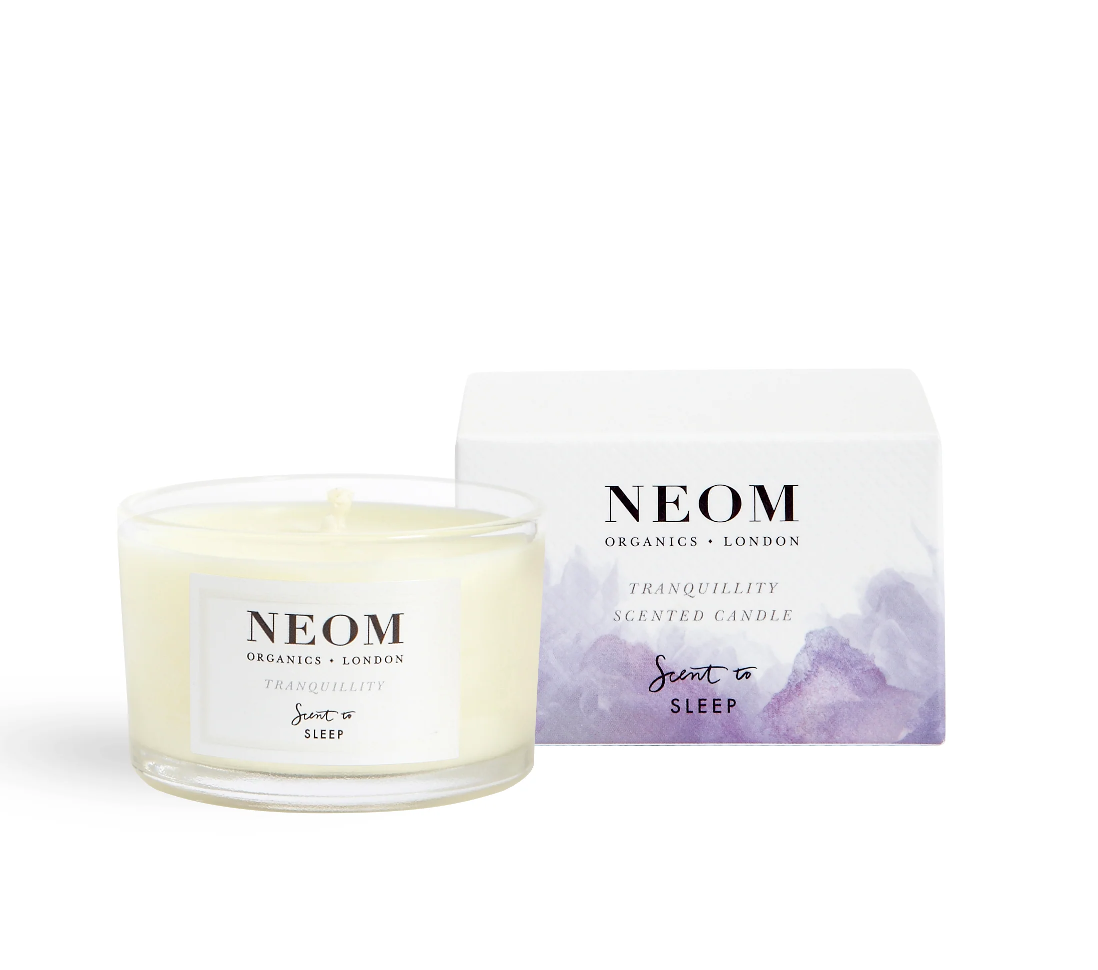 Neom Tranquility Mini Candle 75g - Image 3