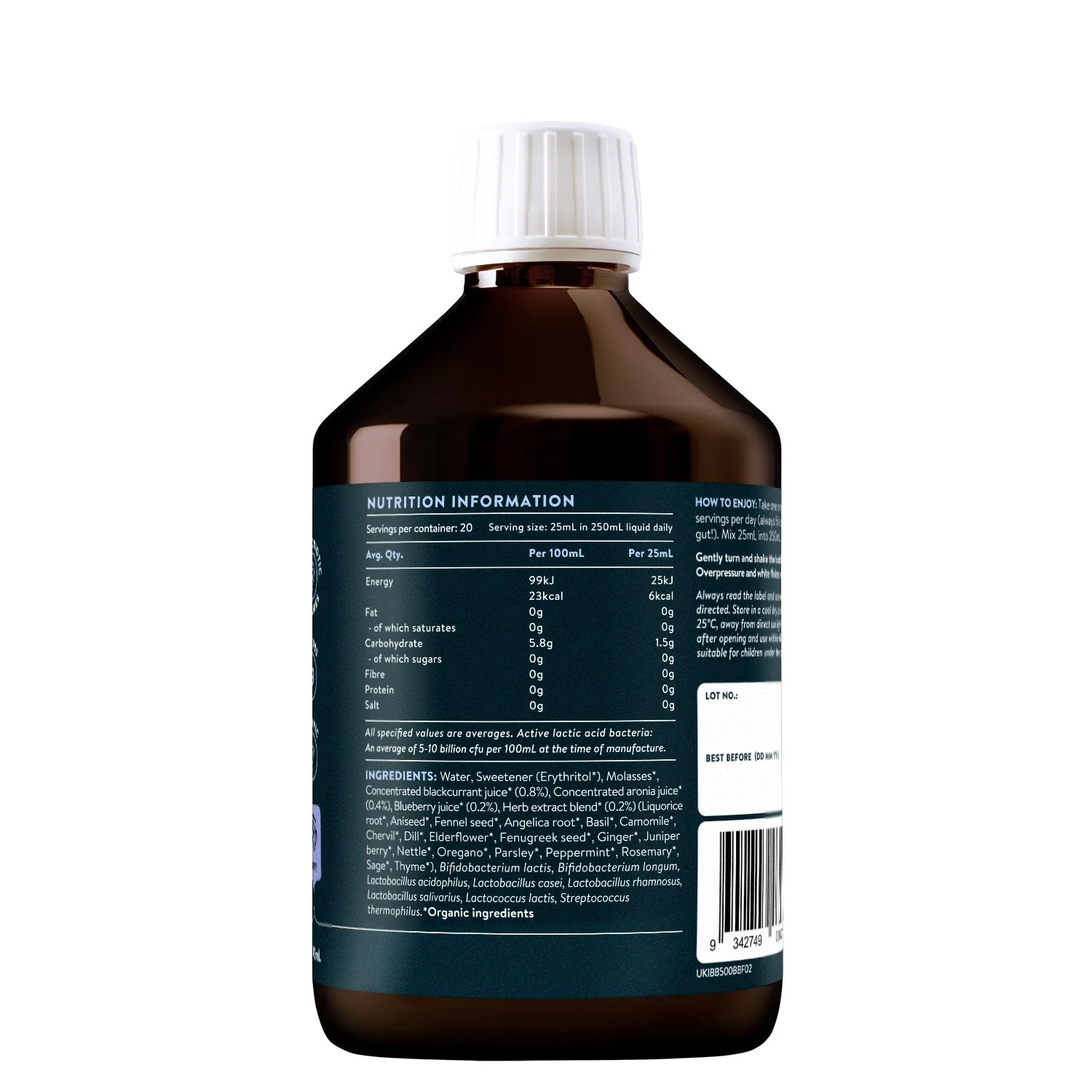 Nuzest Inner Biome Blend - Berry 500ml - Image 3