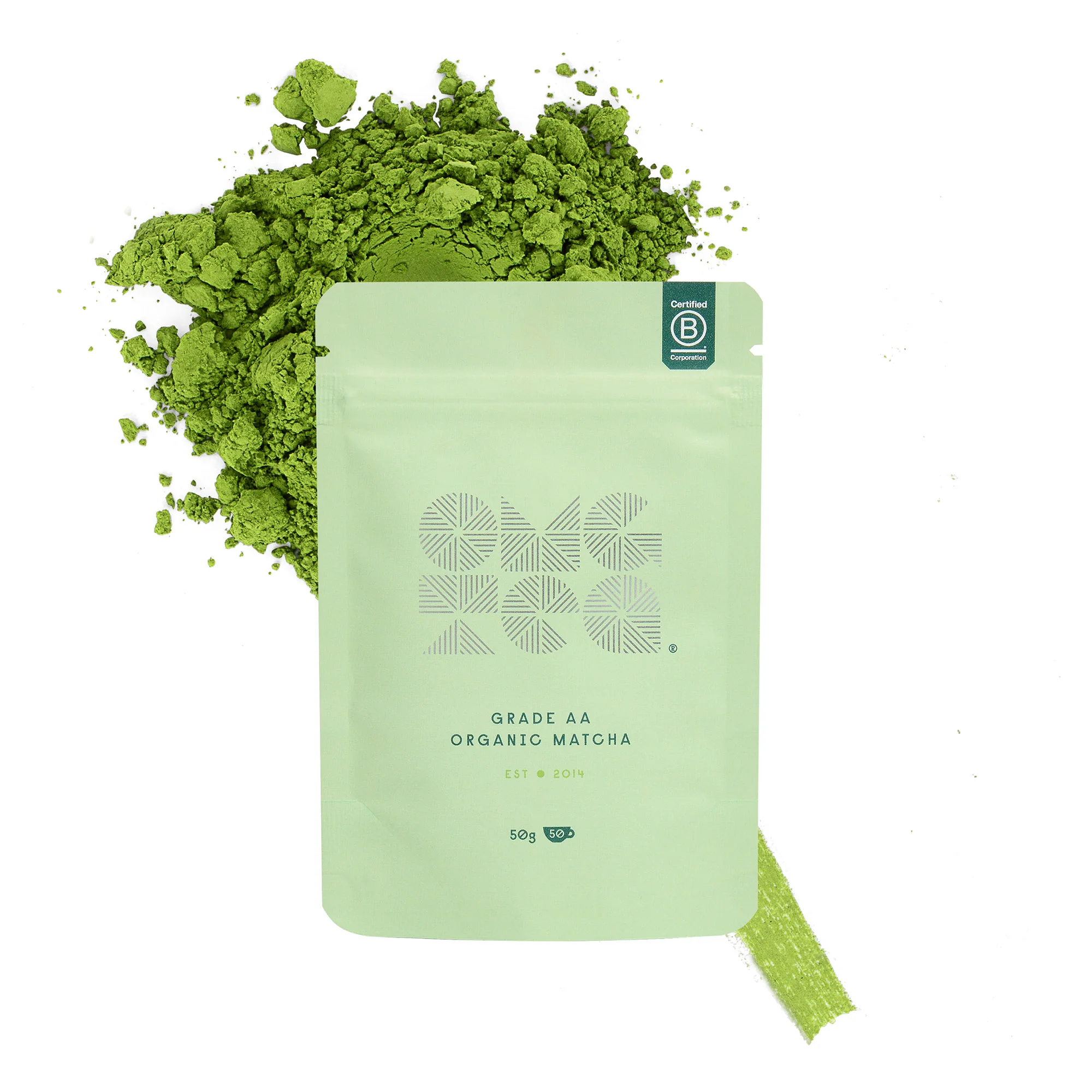 OMGTea Organic Matcha AA 50g - Image 3