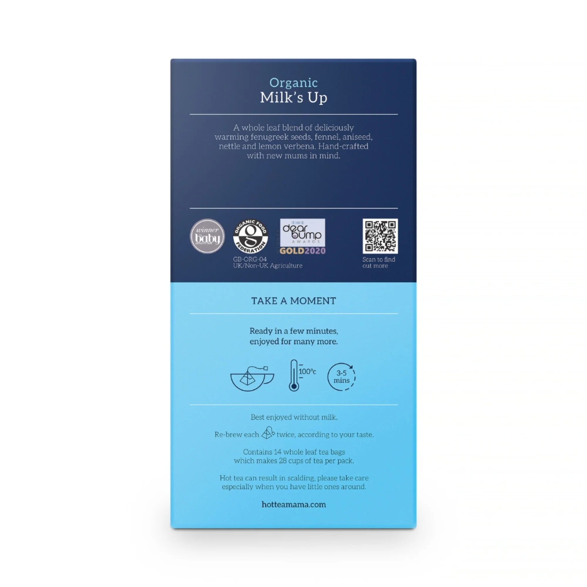 Organic Milk's Up Breastfeeding Tea 28g - Image 2