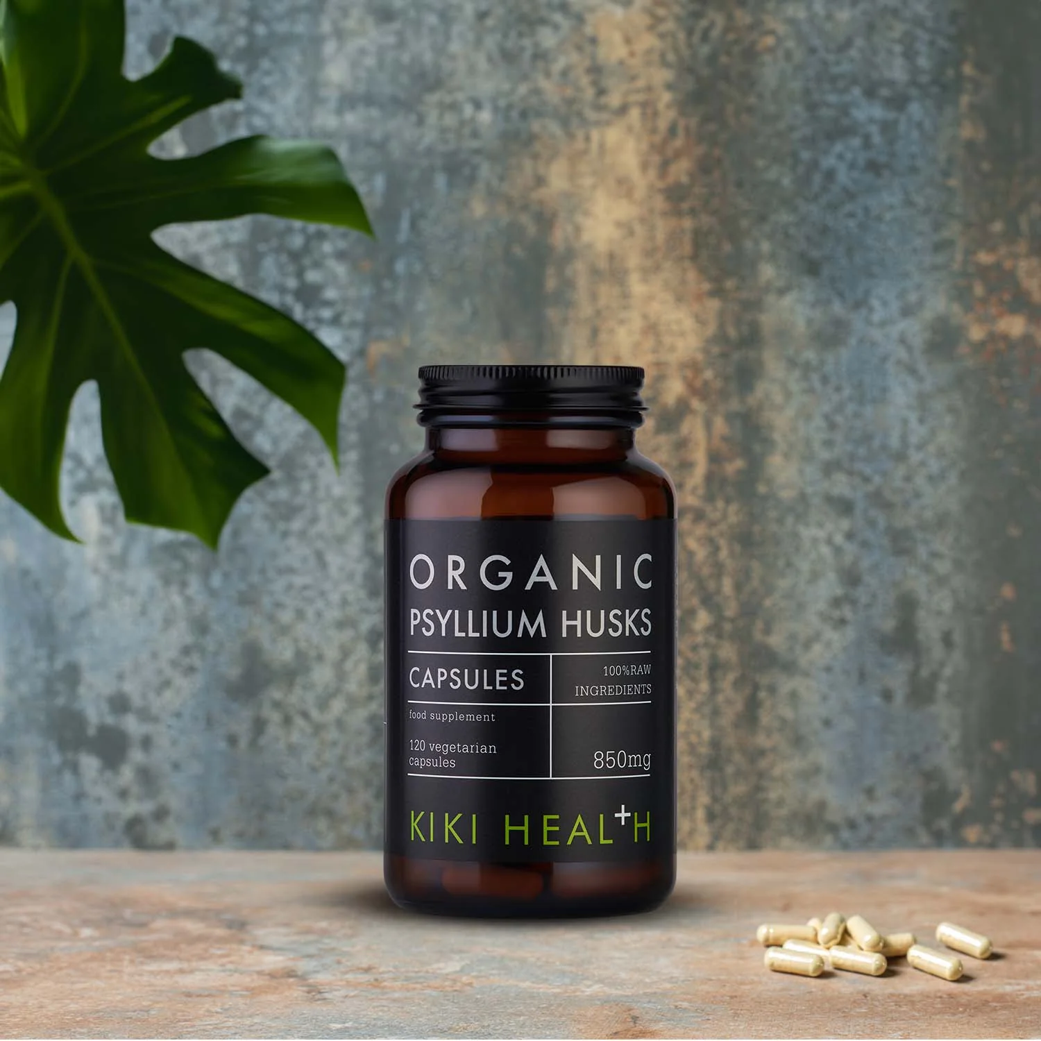 Organic Psyllium Husks Capsules 120 Vegicaps - Image 5