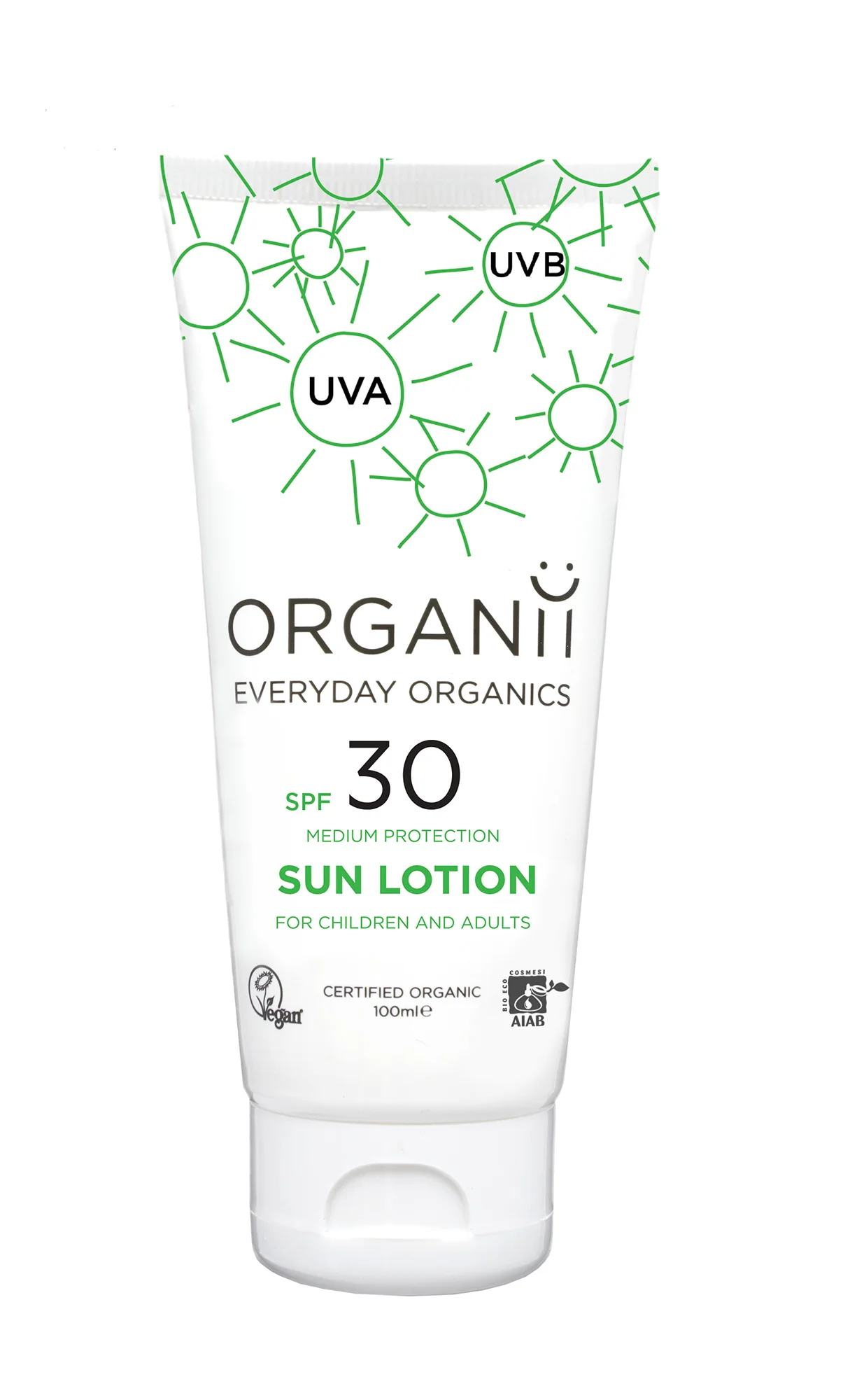 ORGANii SPF30 Sun Lotion 100ml