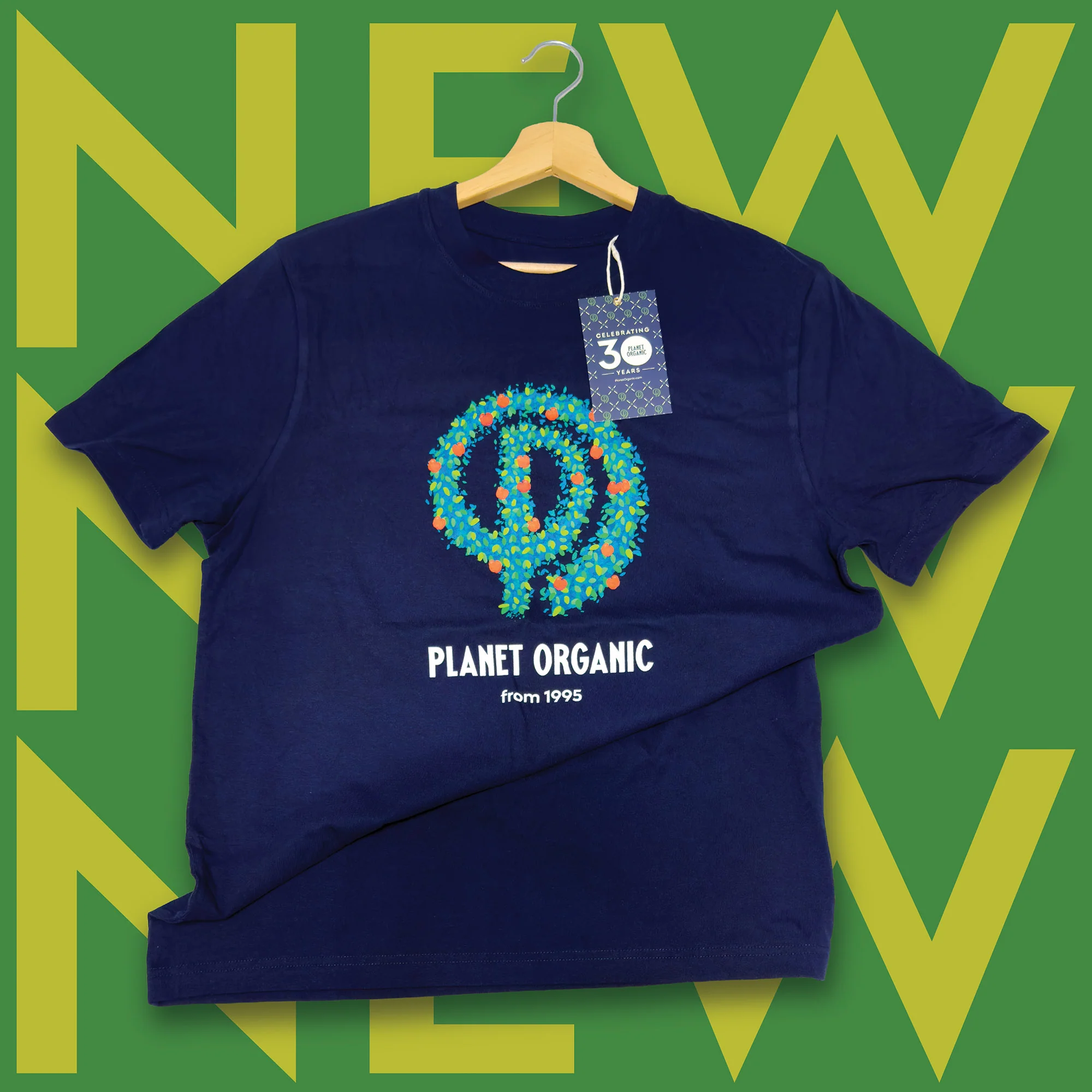 Planet Organic T-Shirt - Blue each