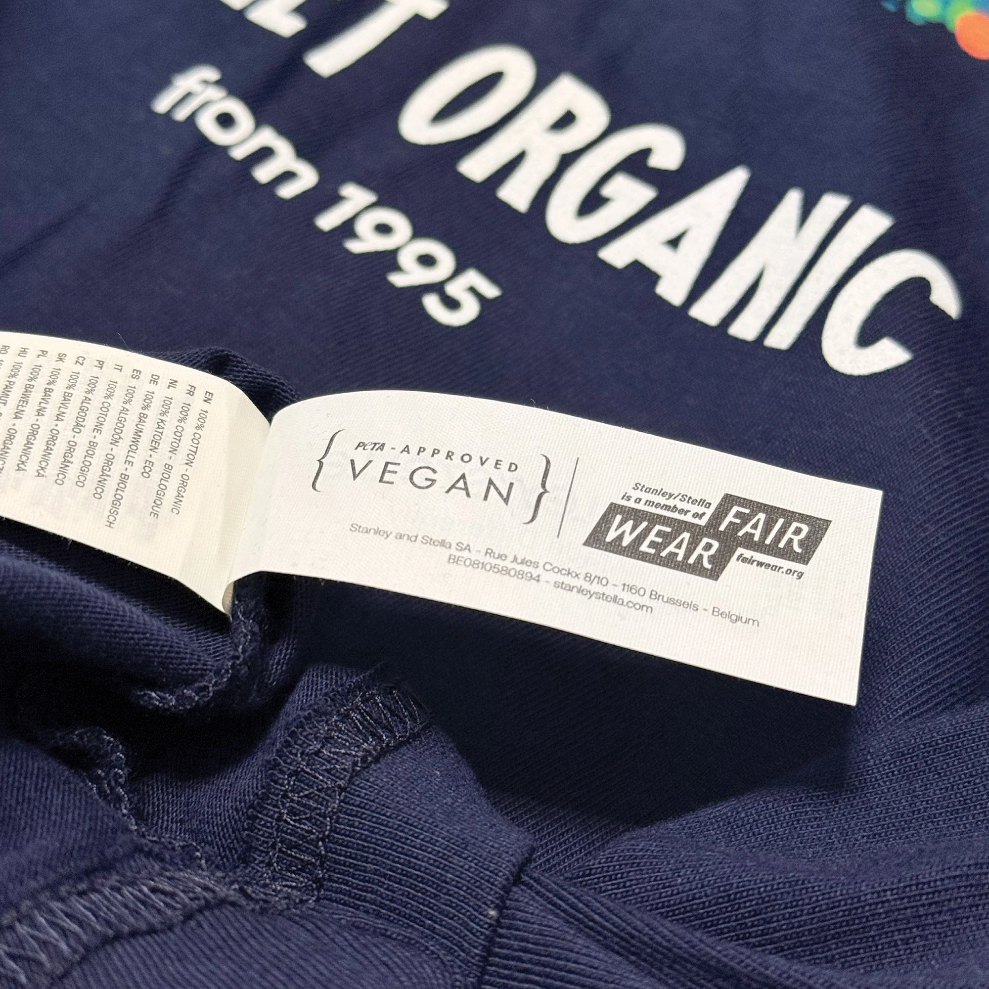 Planet Organic T-Shirt - Blue each - Image 2