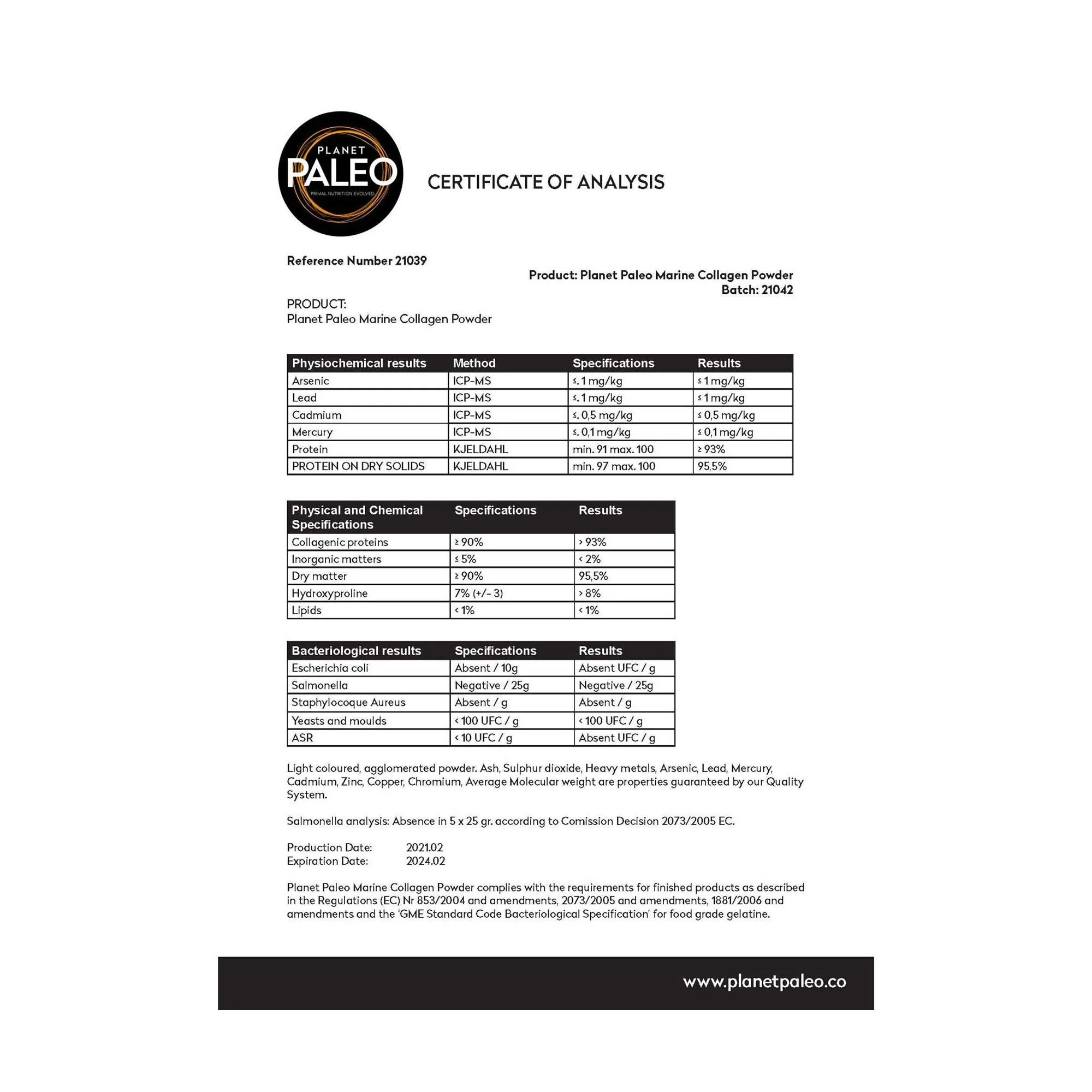 Planet Paleo Marine Collagen 225g - Image 3
