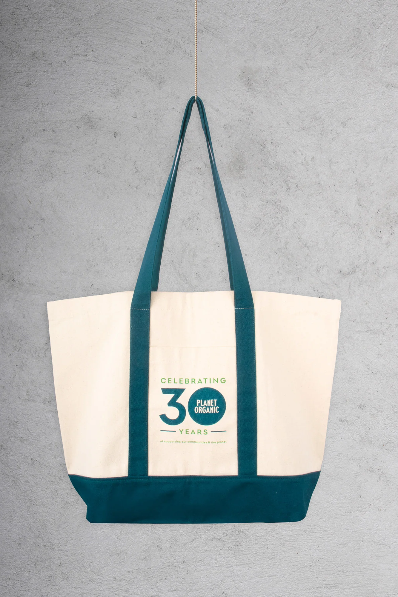 Planet Organic 30th anniversary Large Bag each