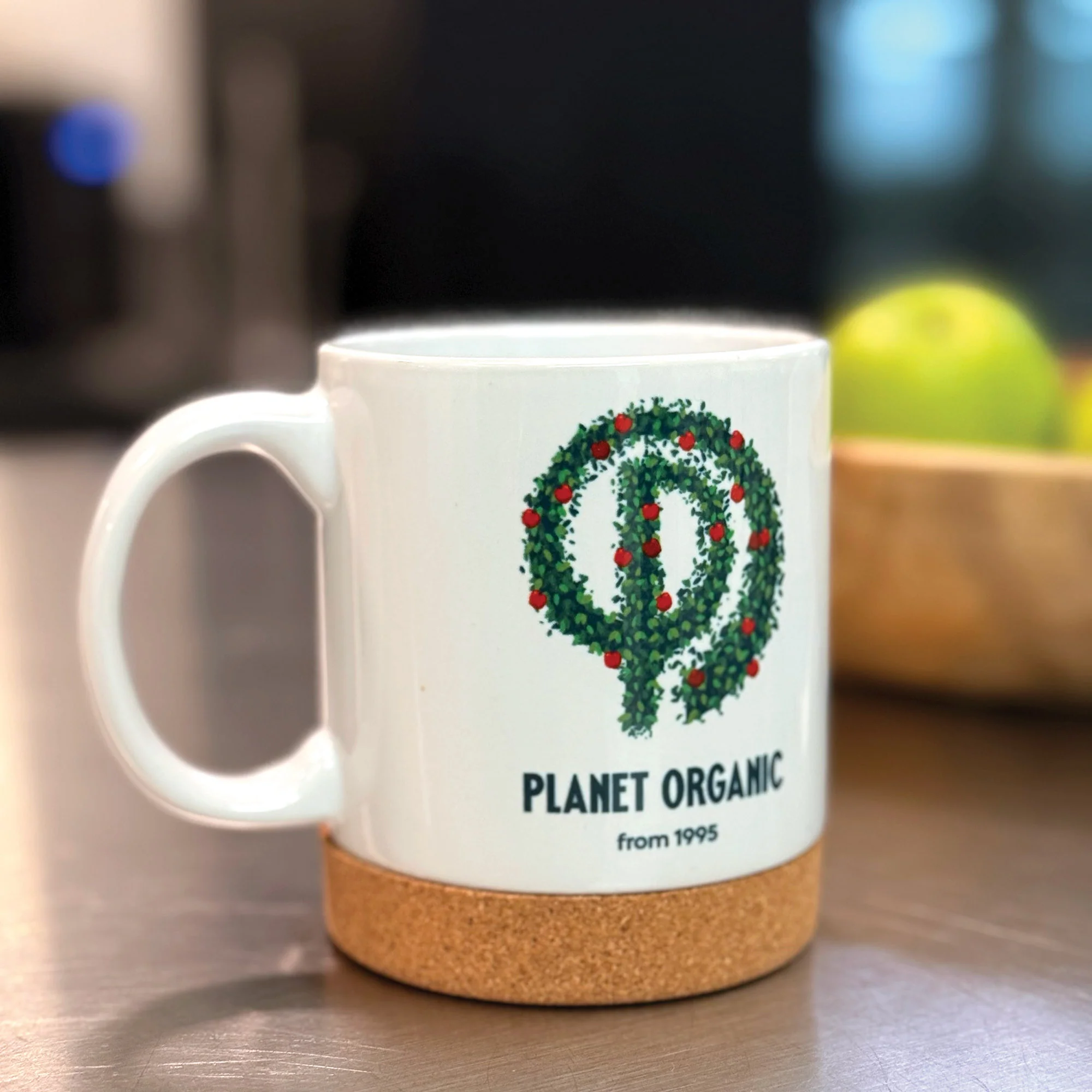 PO Mug with Cork - 8oz 280ml
