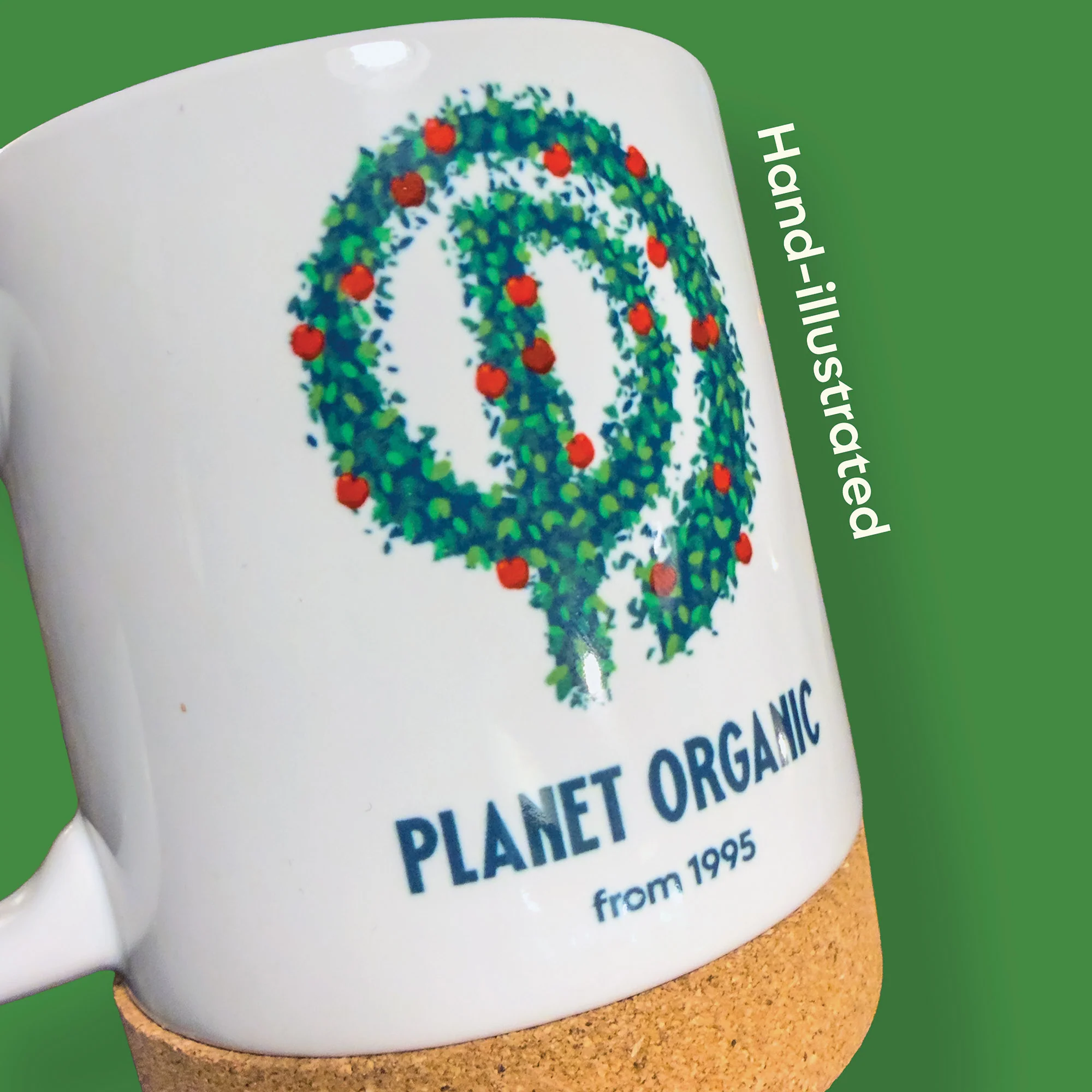 PO Mug with Cork - 8oz 280ml - Image 2