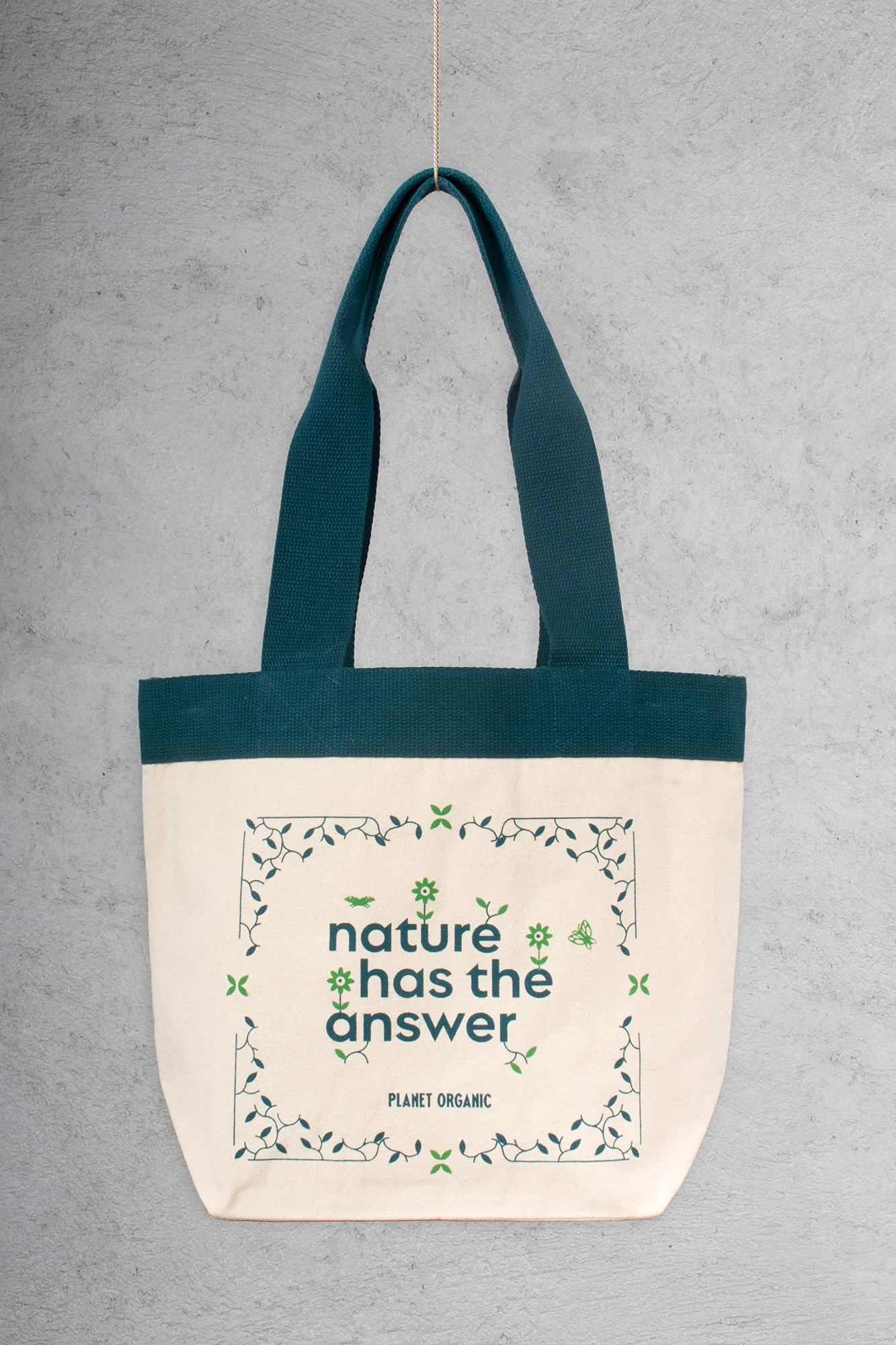 Planet Organic Nature Has The Answer Bag each