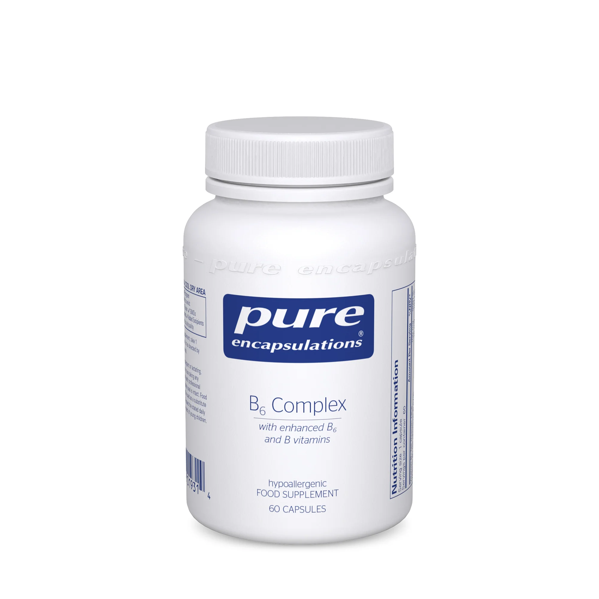 Pure Encapsualtions B6 Complex 60 caps
