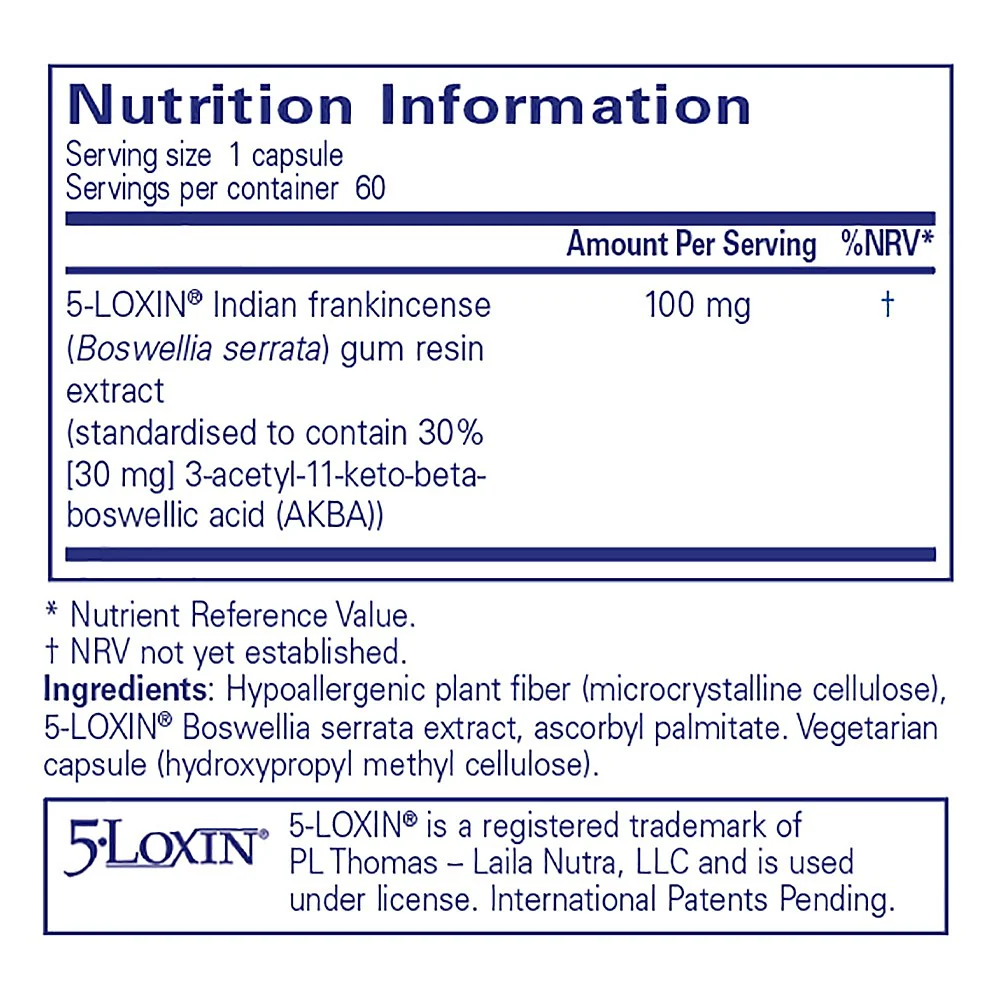 Pure Encapsulations Boswellia AKBA 60 caps - Image 3
