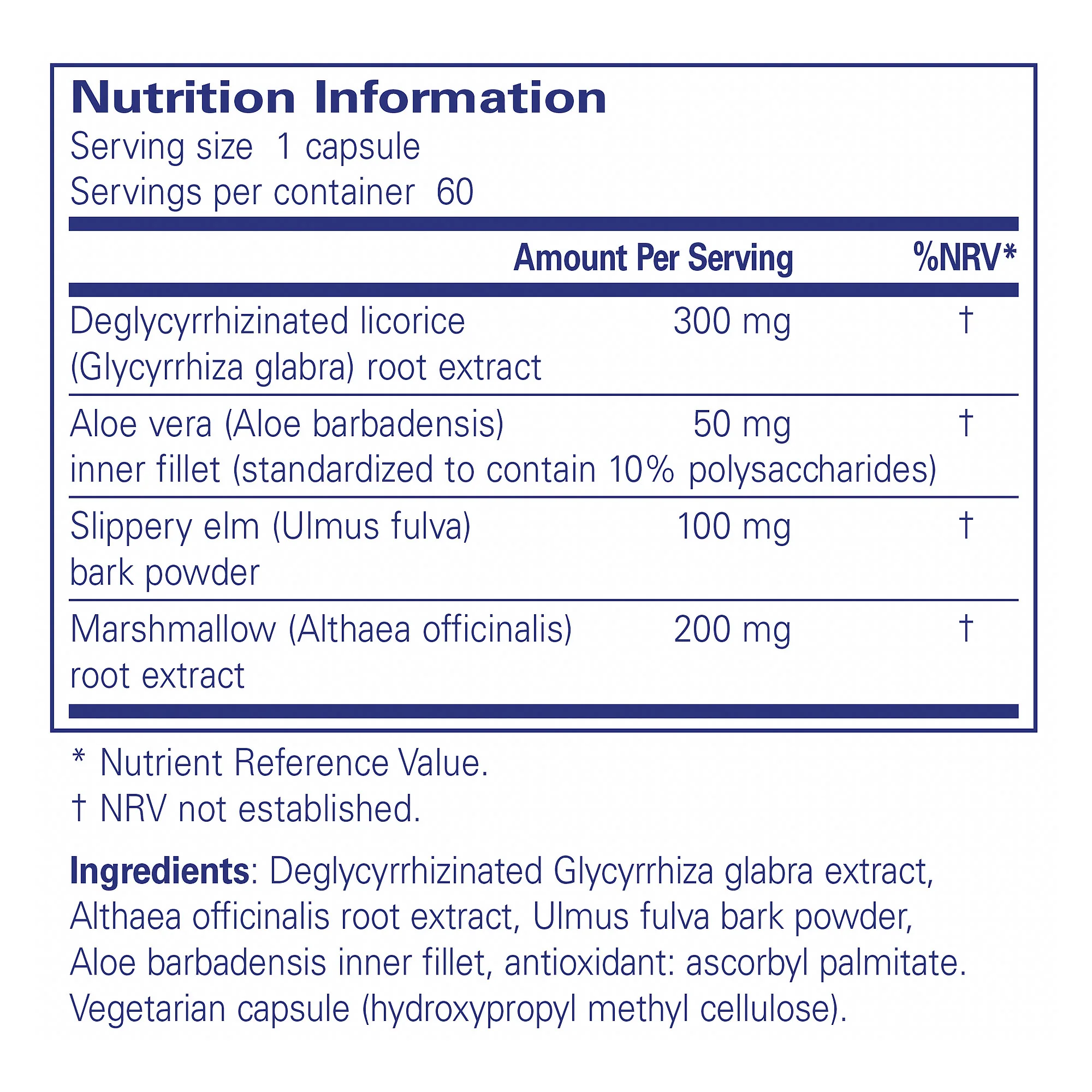 Pure Encapsulations DGL Plus 60 caps - Image 2