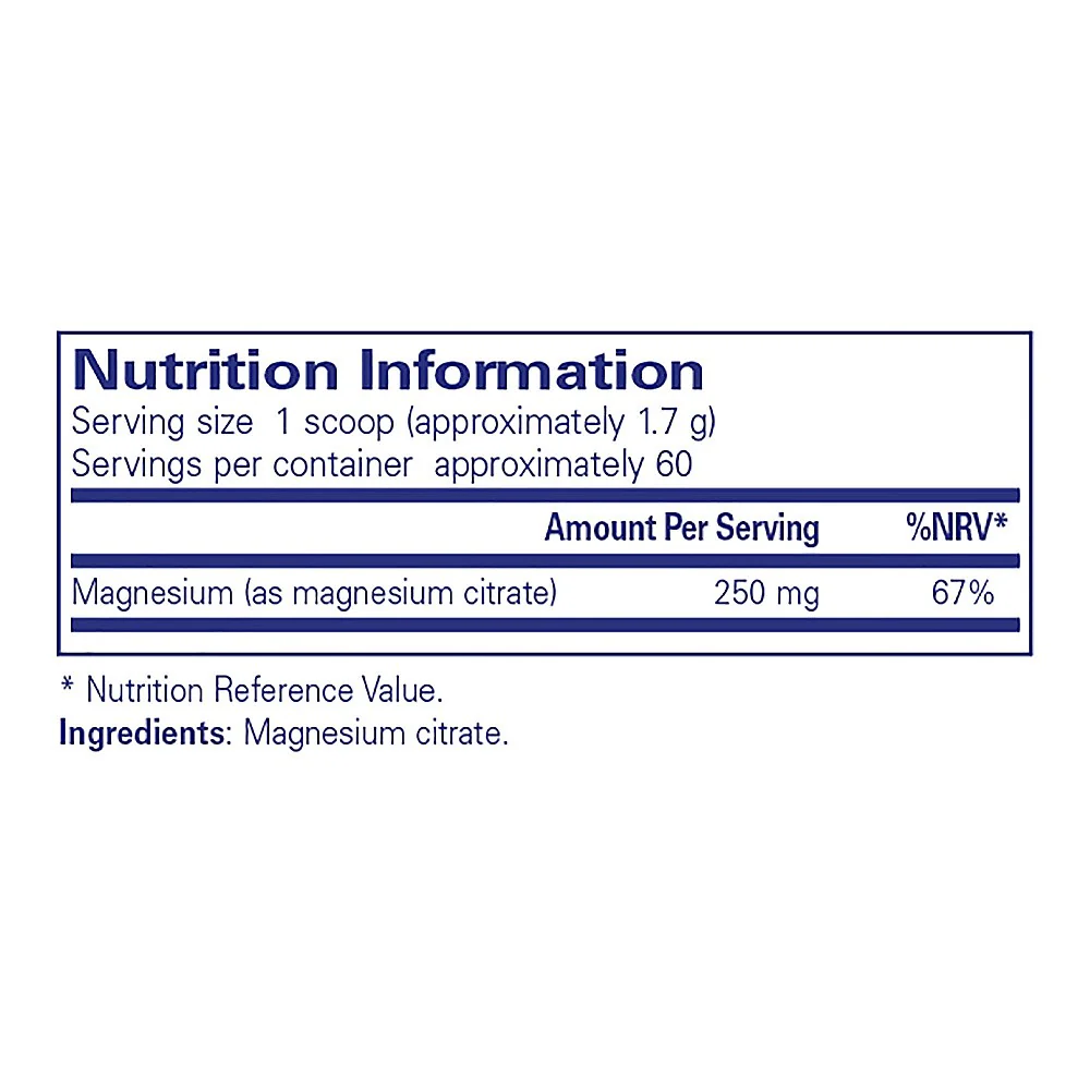 Pure Encapsulations Magnesium Powder 107g - Image 3