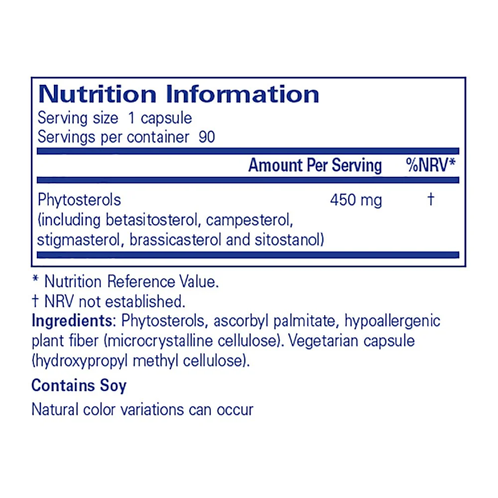 Pure Encapsulations Phytosterol Complex 90 caps - Image 3