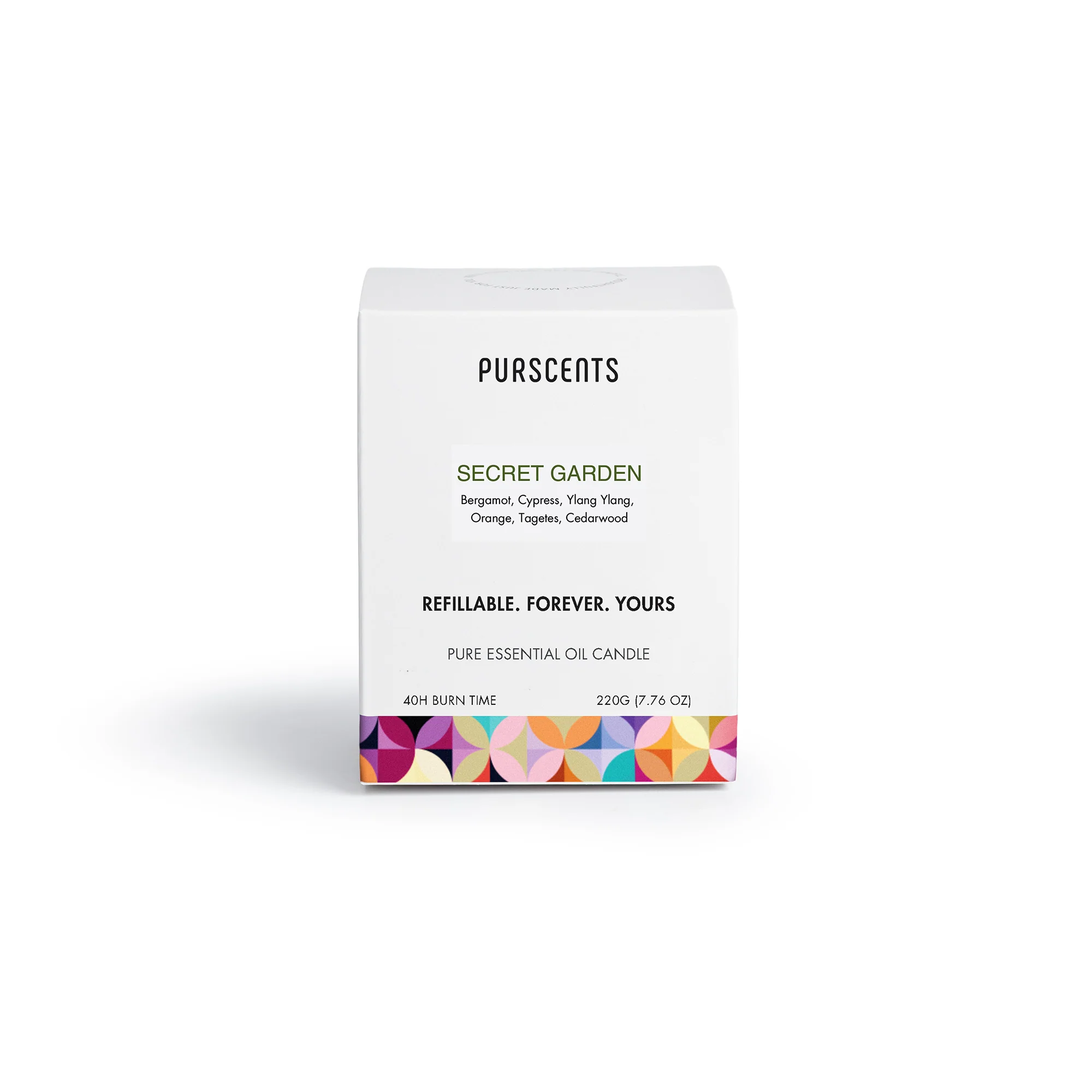 Purscents Secret Garden Refillable Candle - Luna 220g