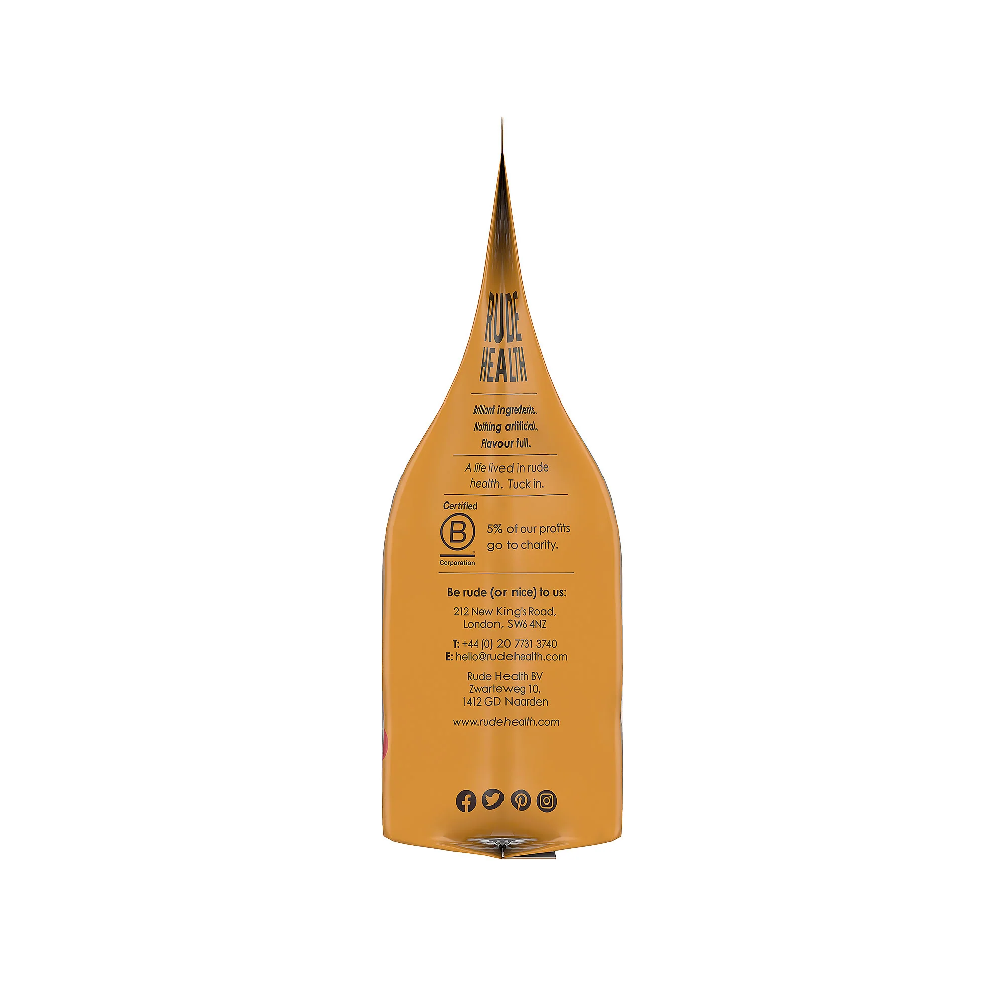 Rude Health Chickpea Triangles 80g - Image 4