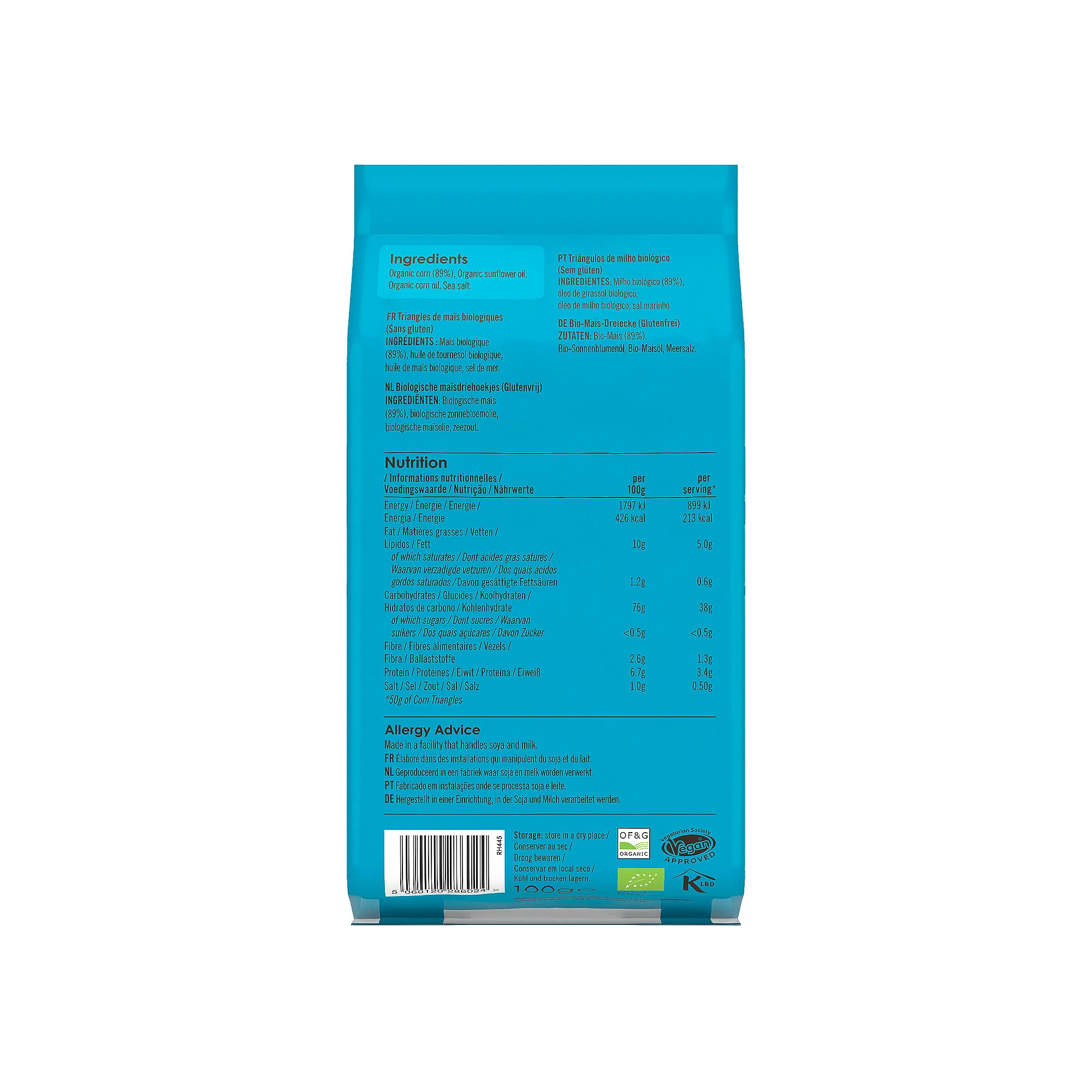 Rude Health Corn Triangles 100g - Image 2