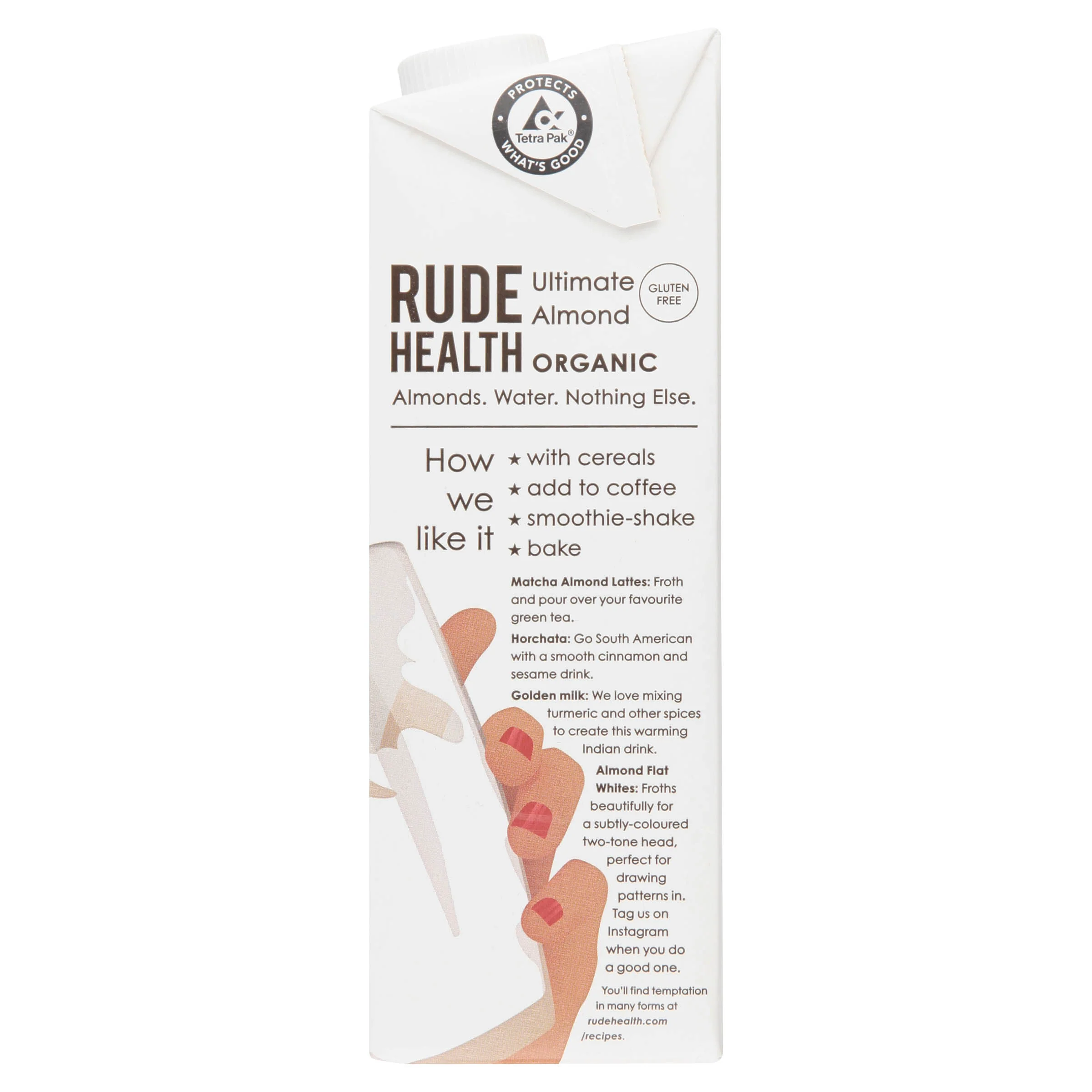 Rude Health Ultimate Almond Drink 1L - Image 4