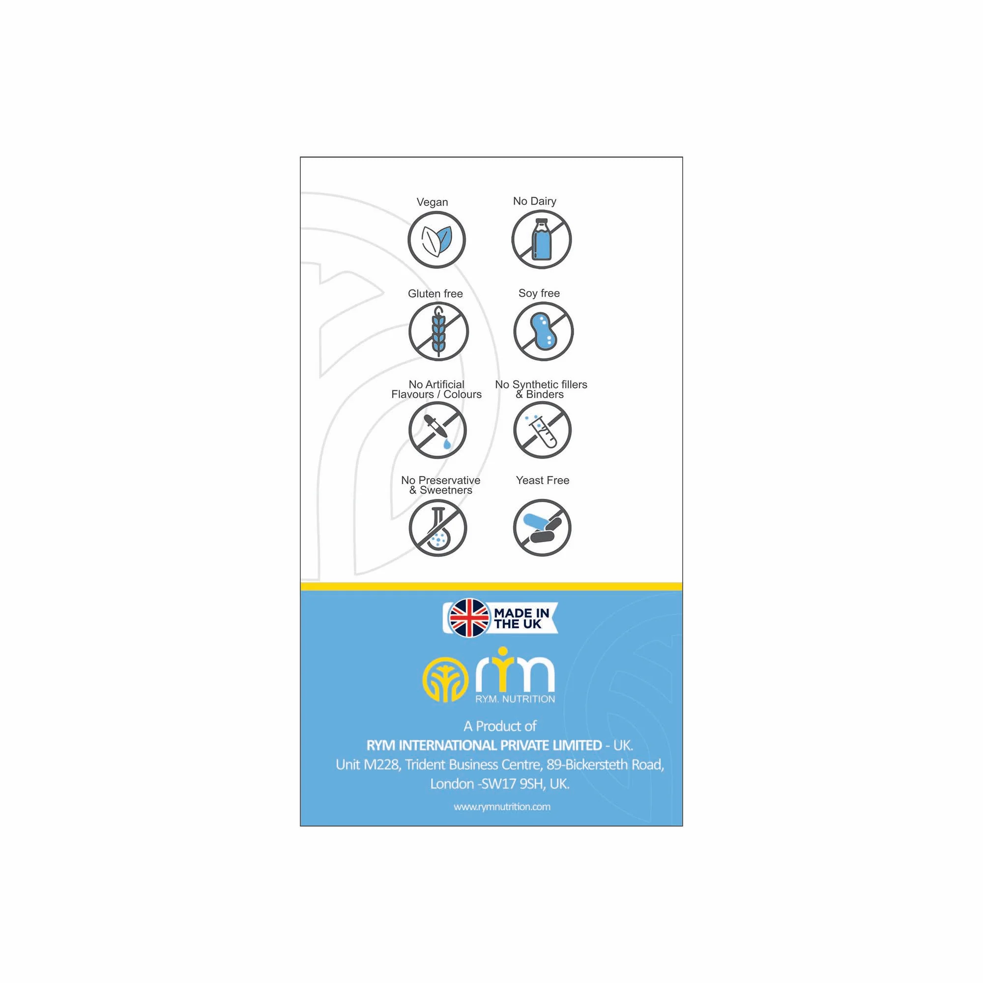 RYM Nutrition Sleep - Rest & Restore 30 Caps - Image 3