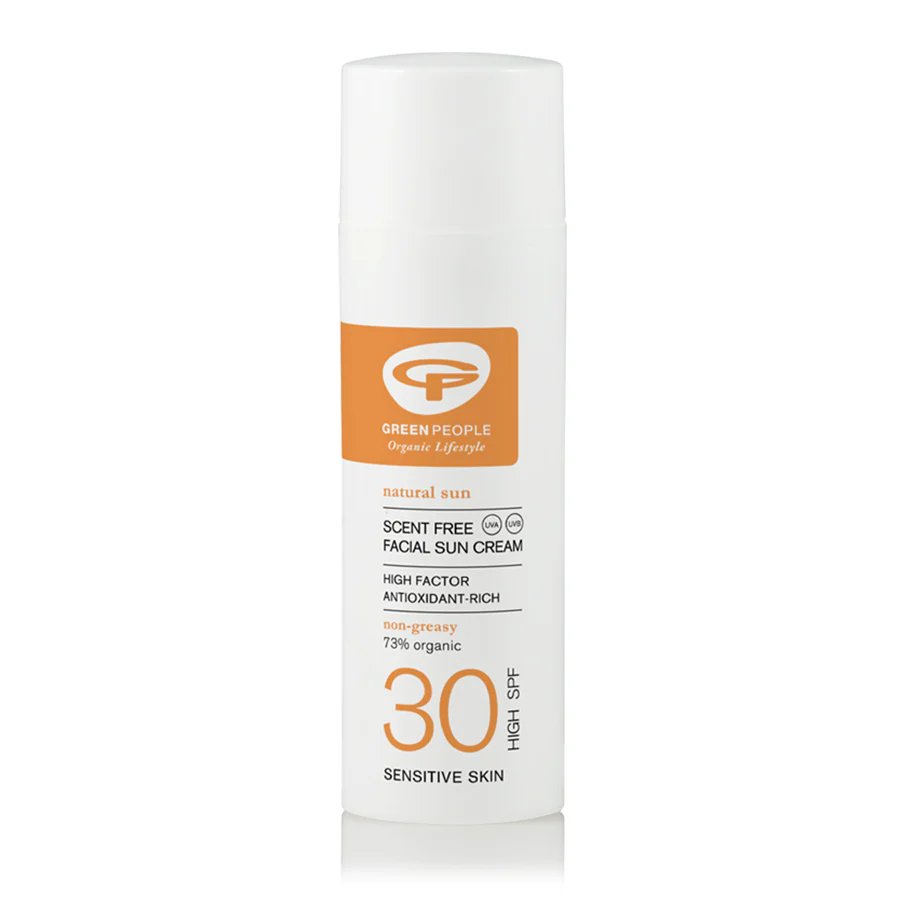 Green People Scent Free 100% Mineral Sun Cream SPF30 50ml