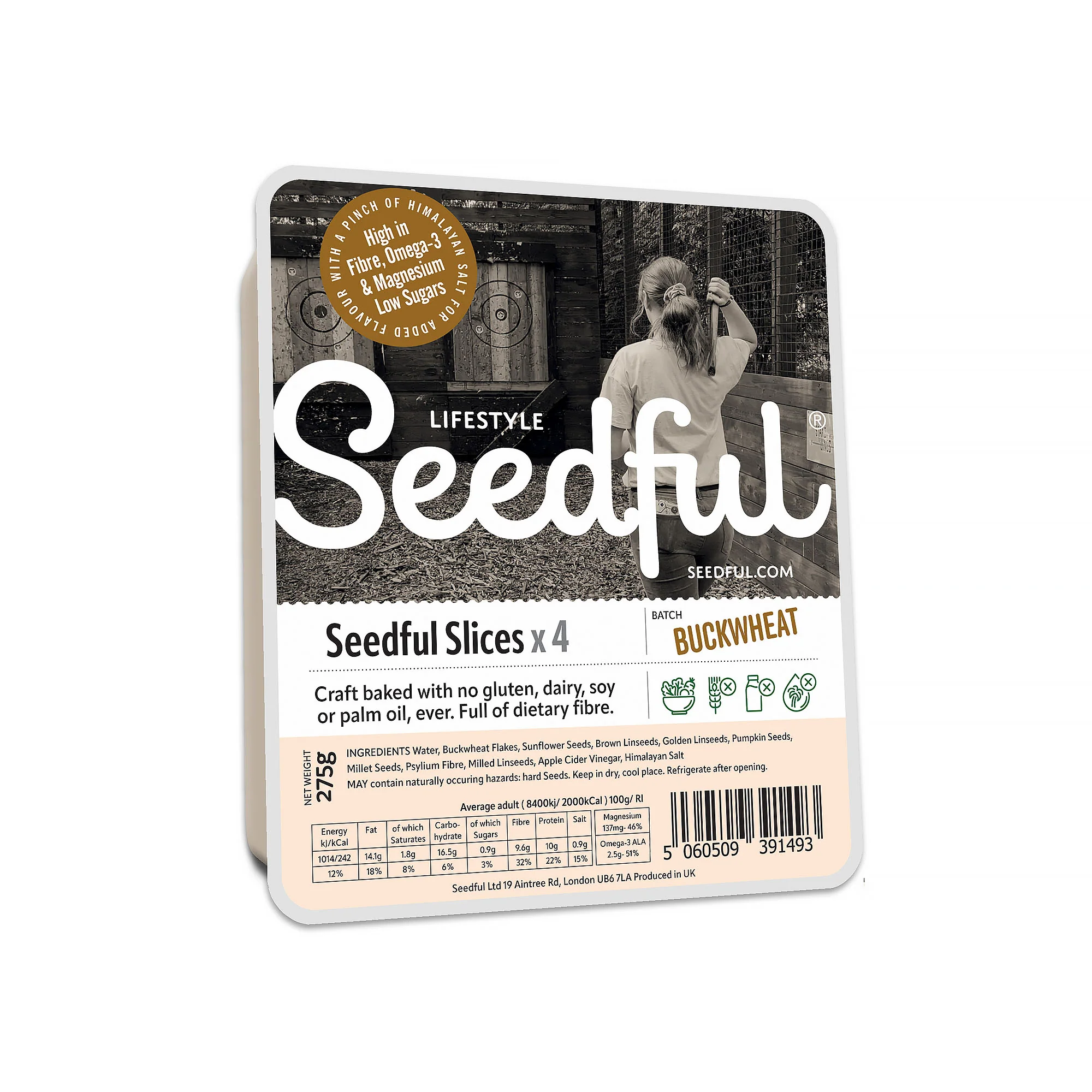 Seedful Buckwheat Loaf 250g