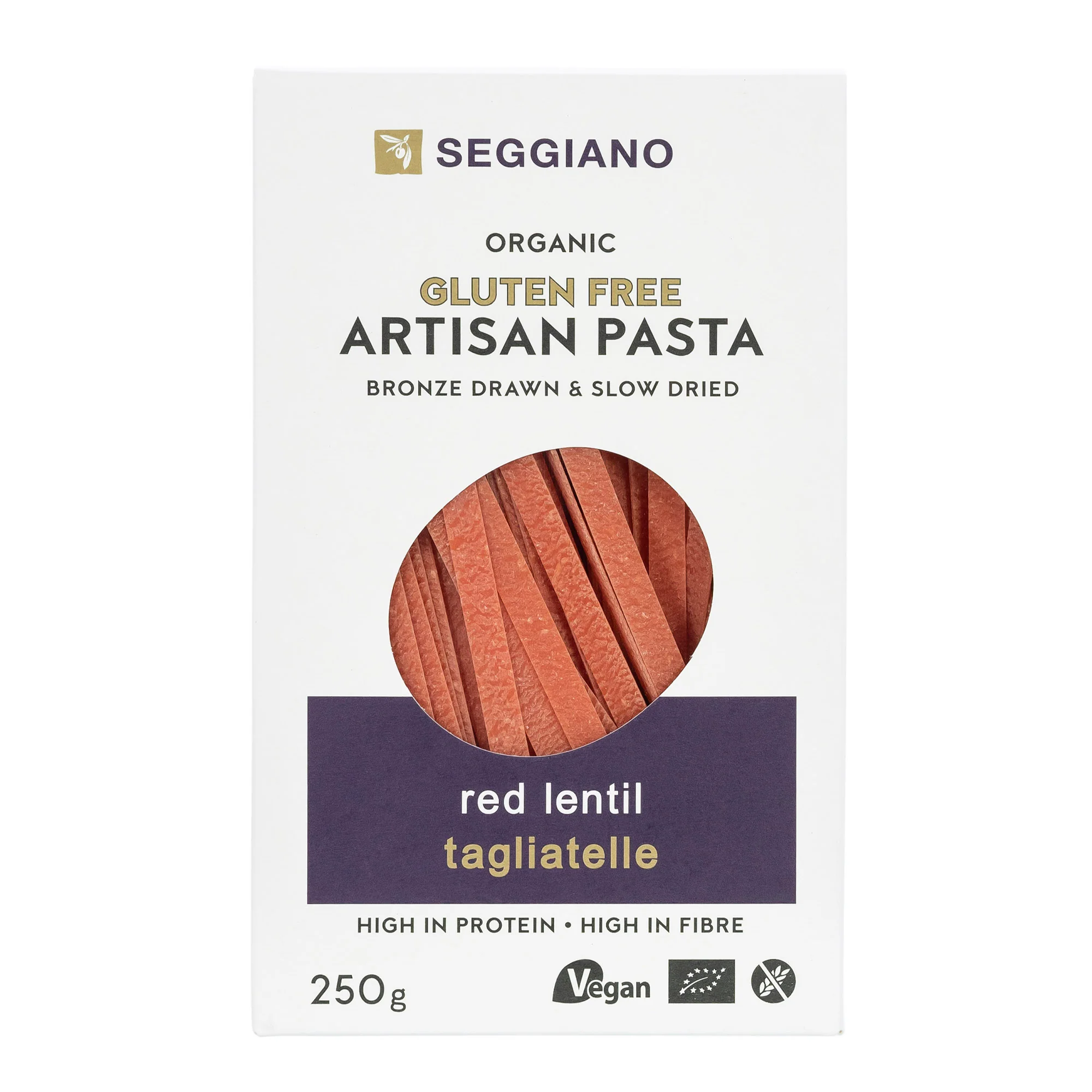 Seggiano Red Lentil Tagliatelle 250g