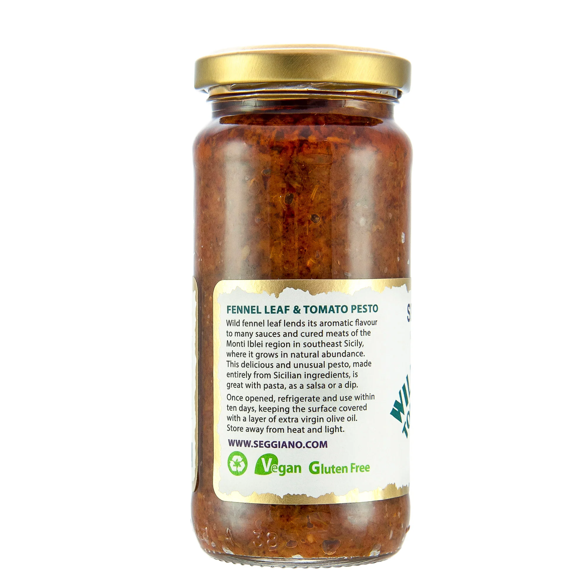 Seggiano Wild Fennel Tomato Pesto 190g - Image 3