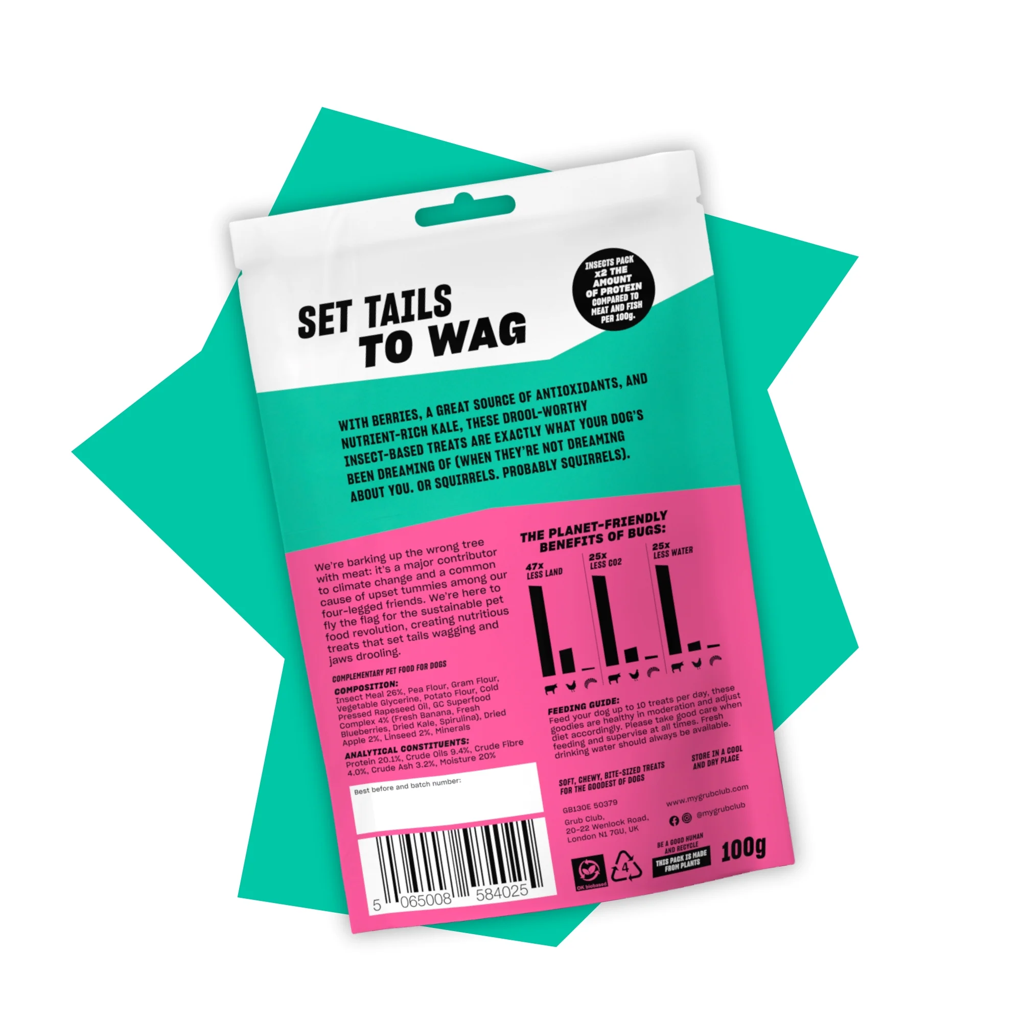Sit Roll Treat Repeat 100g - Image 2