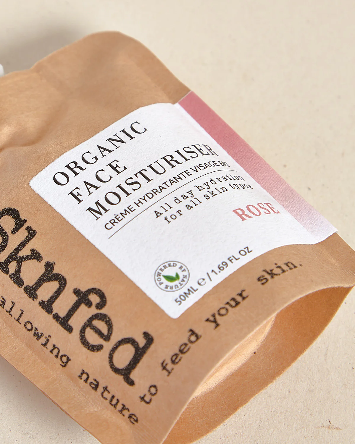 Sknfed Organic Face Moisturiser Rose 50g - Image 2