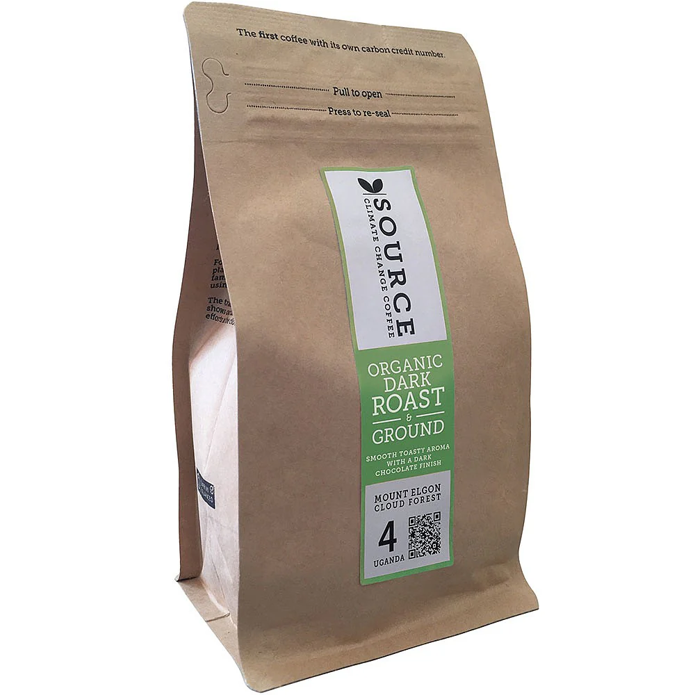 Source Climate Change Ground Coffee Uganda Mount Elgon Forest 205g