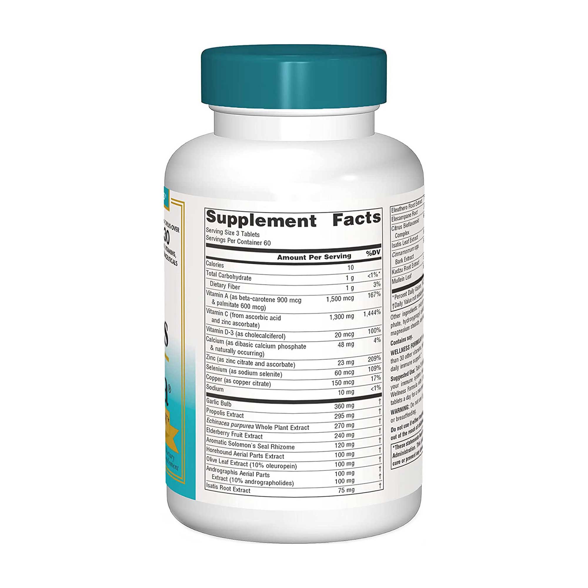 Source Naturals Wellness Formula 180 tabs - Image 2