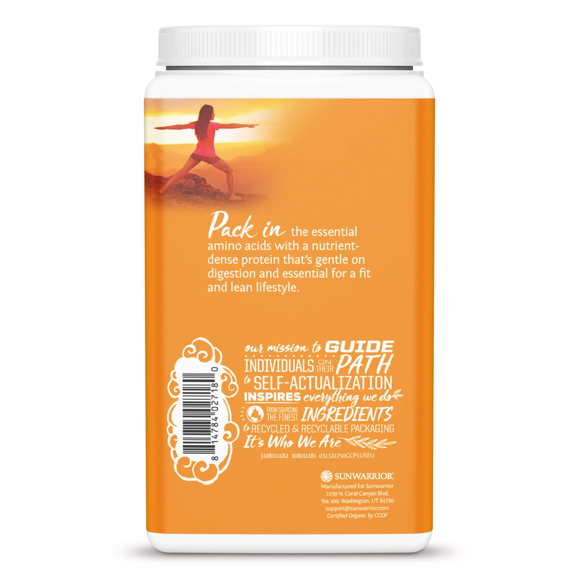 Sunwarrior Classic Plus Chocolate 750g - Image 2