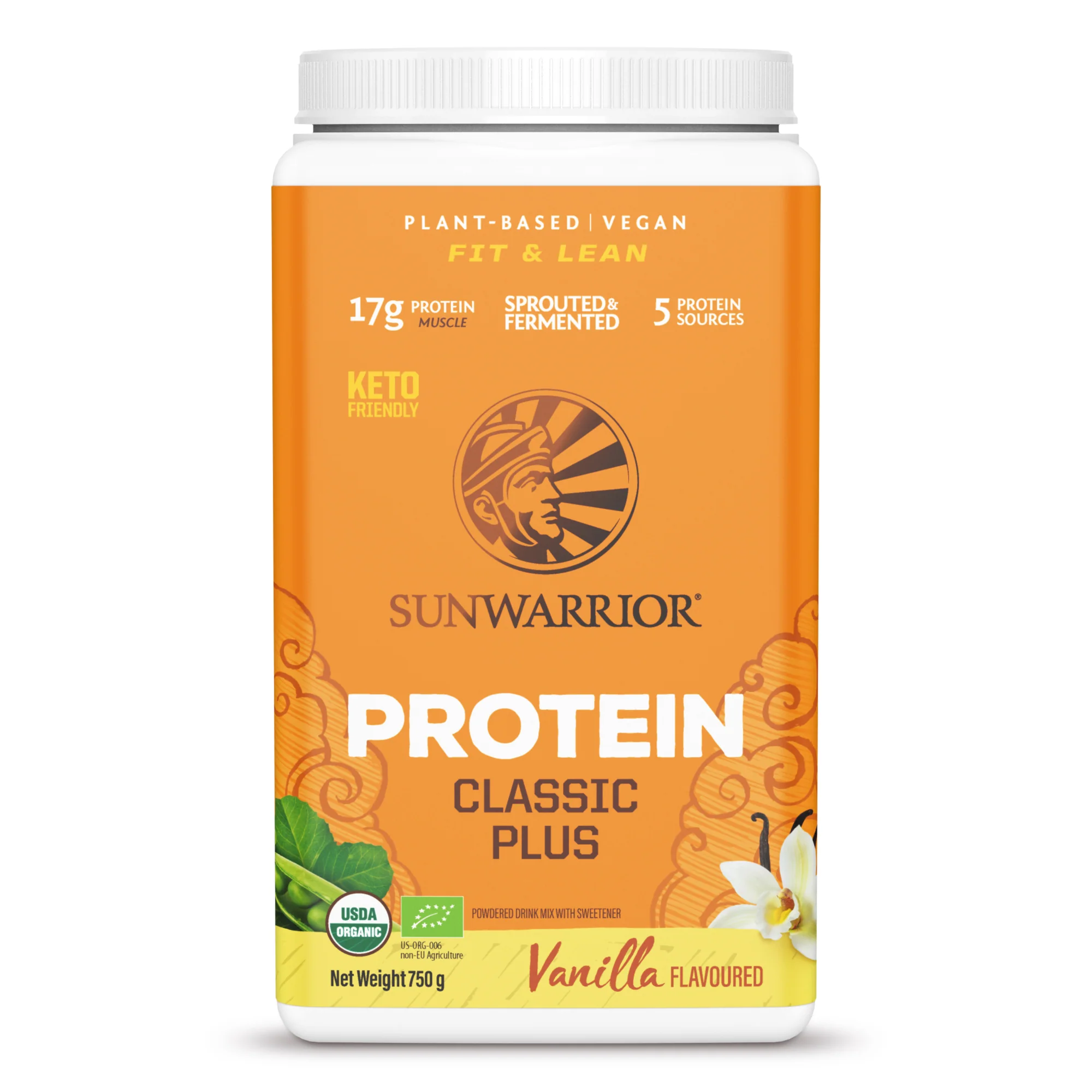 Sunwarrior Classic Plus Vanilla 750g