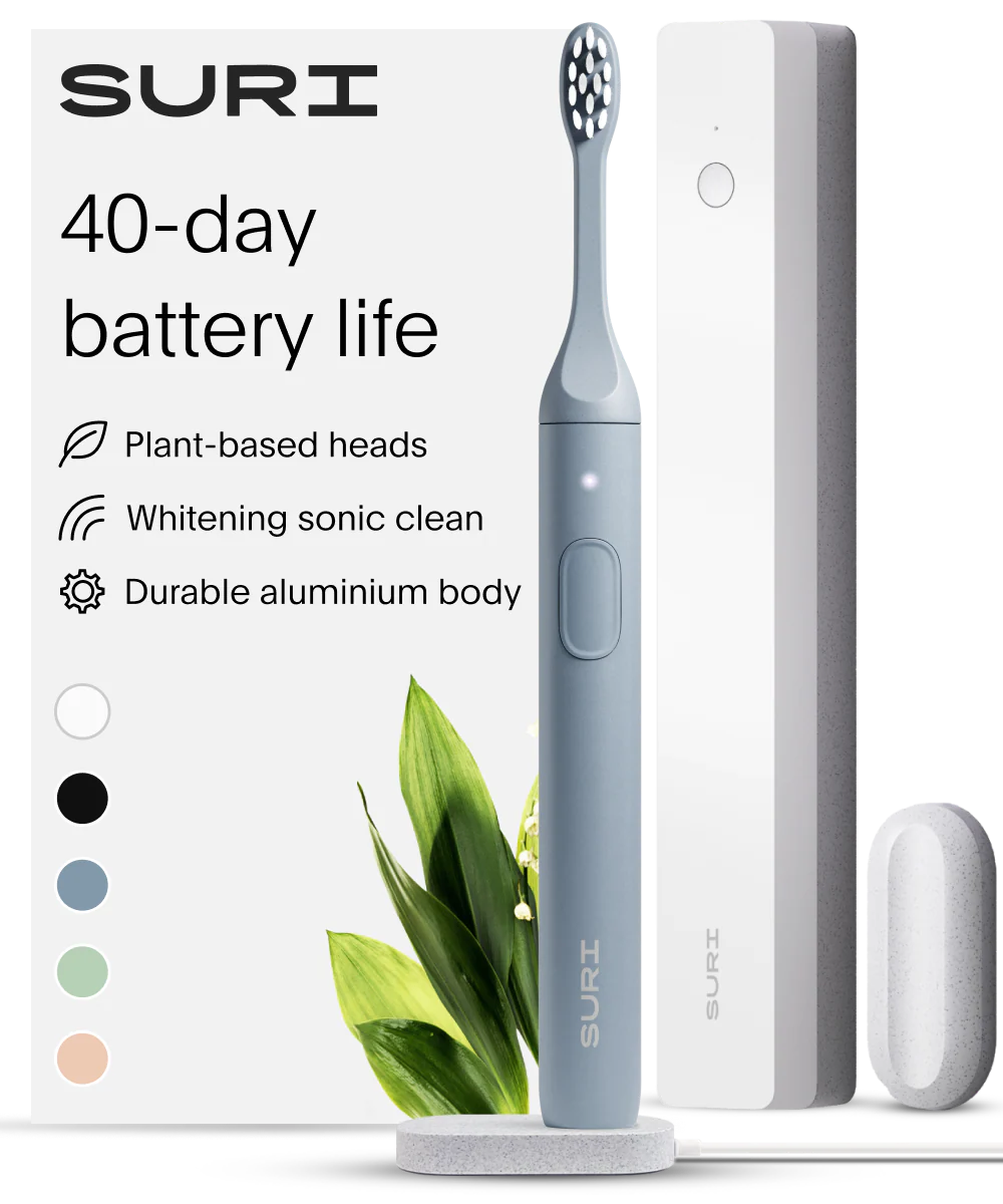 SURI Electric Toothbrush Morning Waves and UV Travel Case each - Image 4