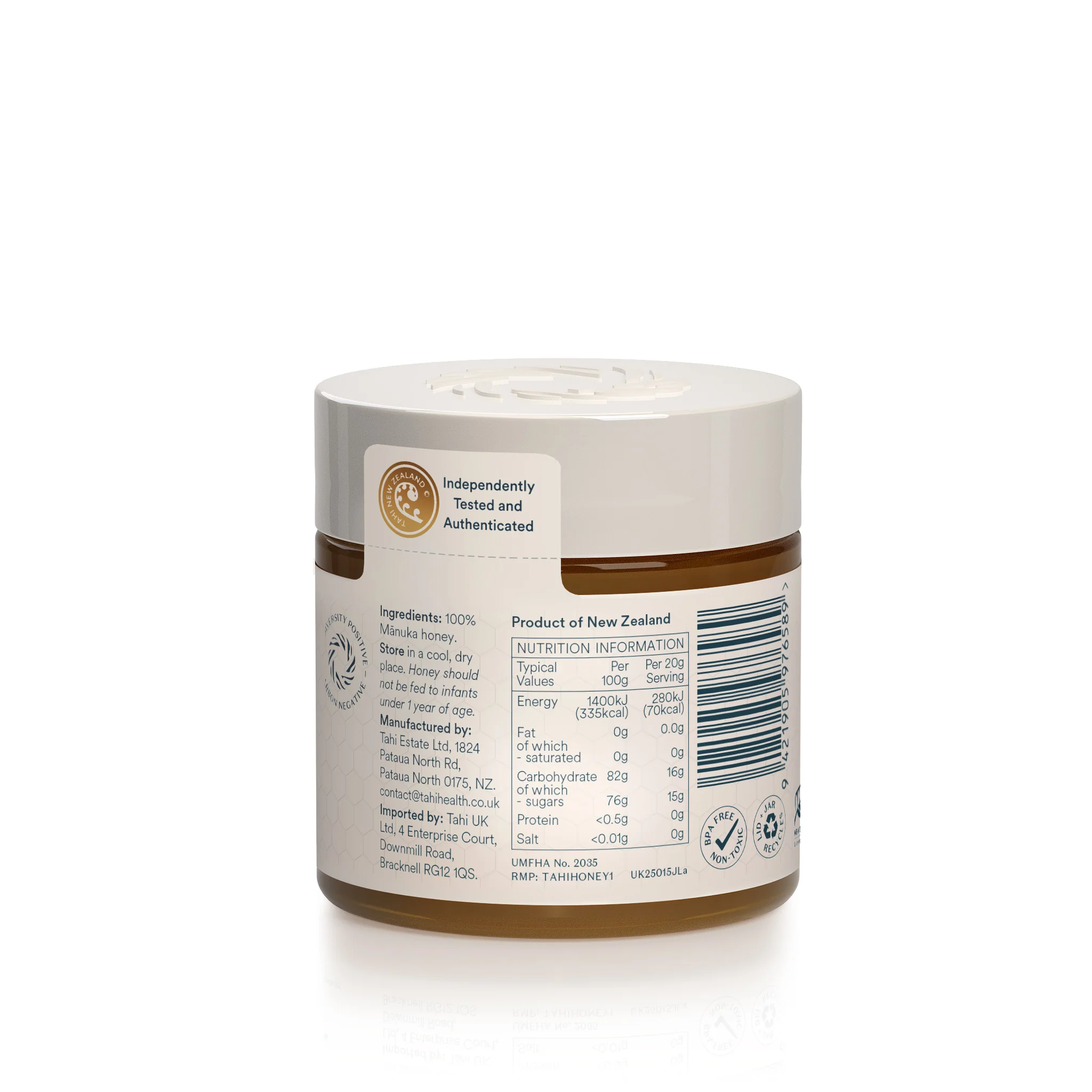 Tahi Manuka Honey UMF™ 15+ (MGO 514+) 250g - Image 2